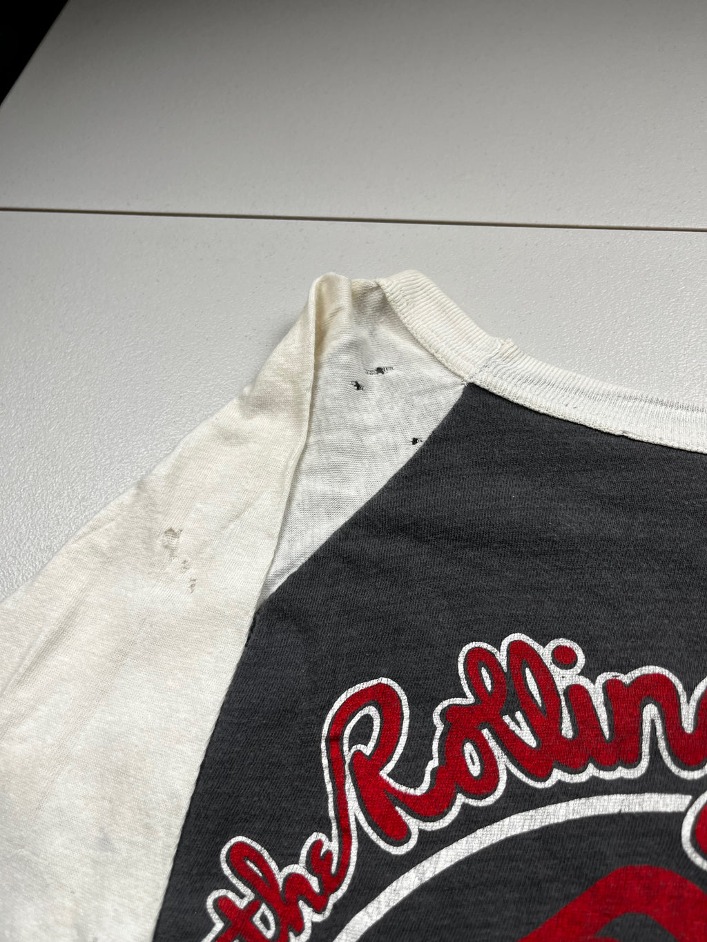 Vintage 1978 Rolling Stones Tour of America Raglan Tee