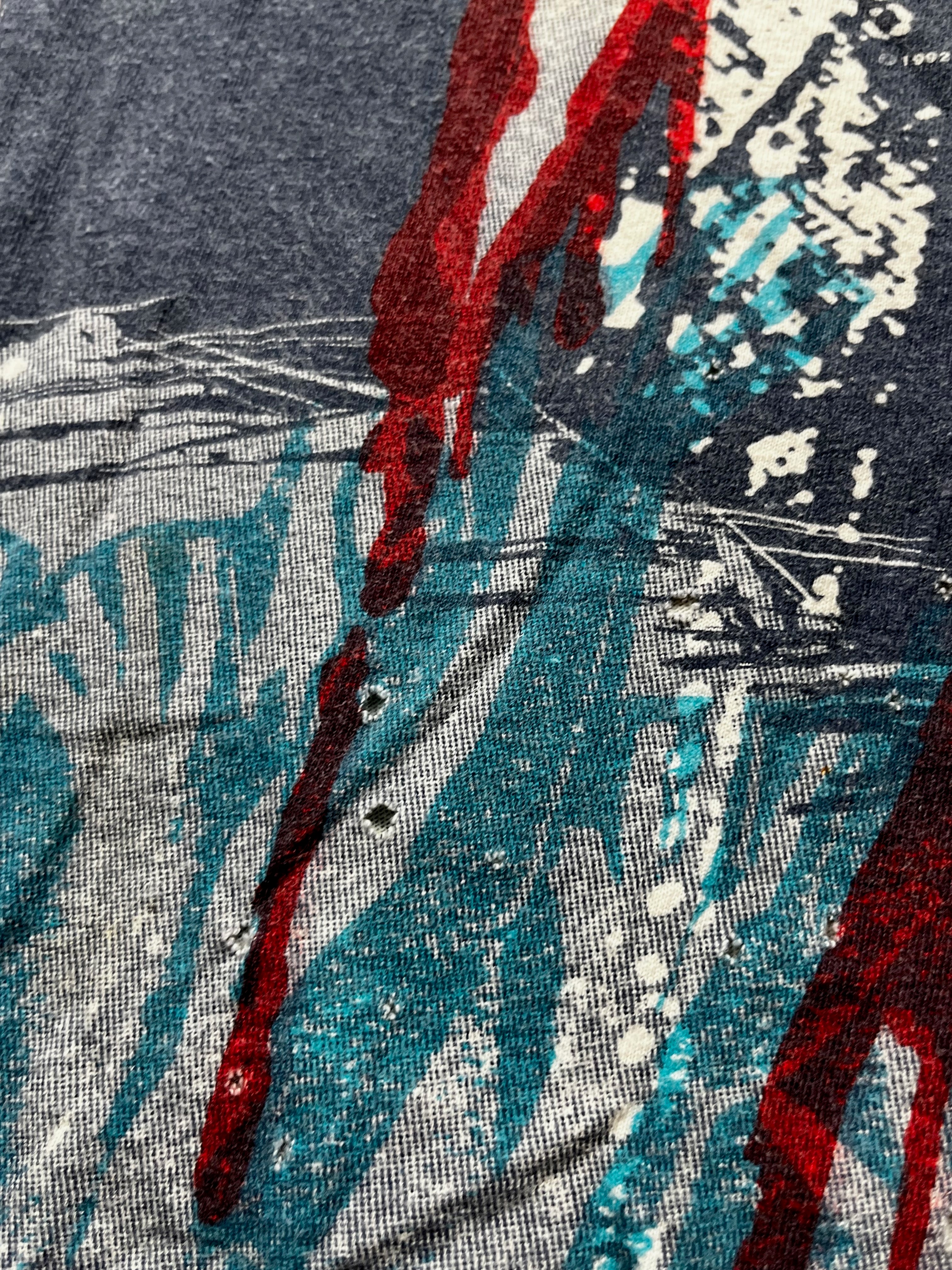 Vintage 1992 Kiss Revenge Tour Shirt