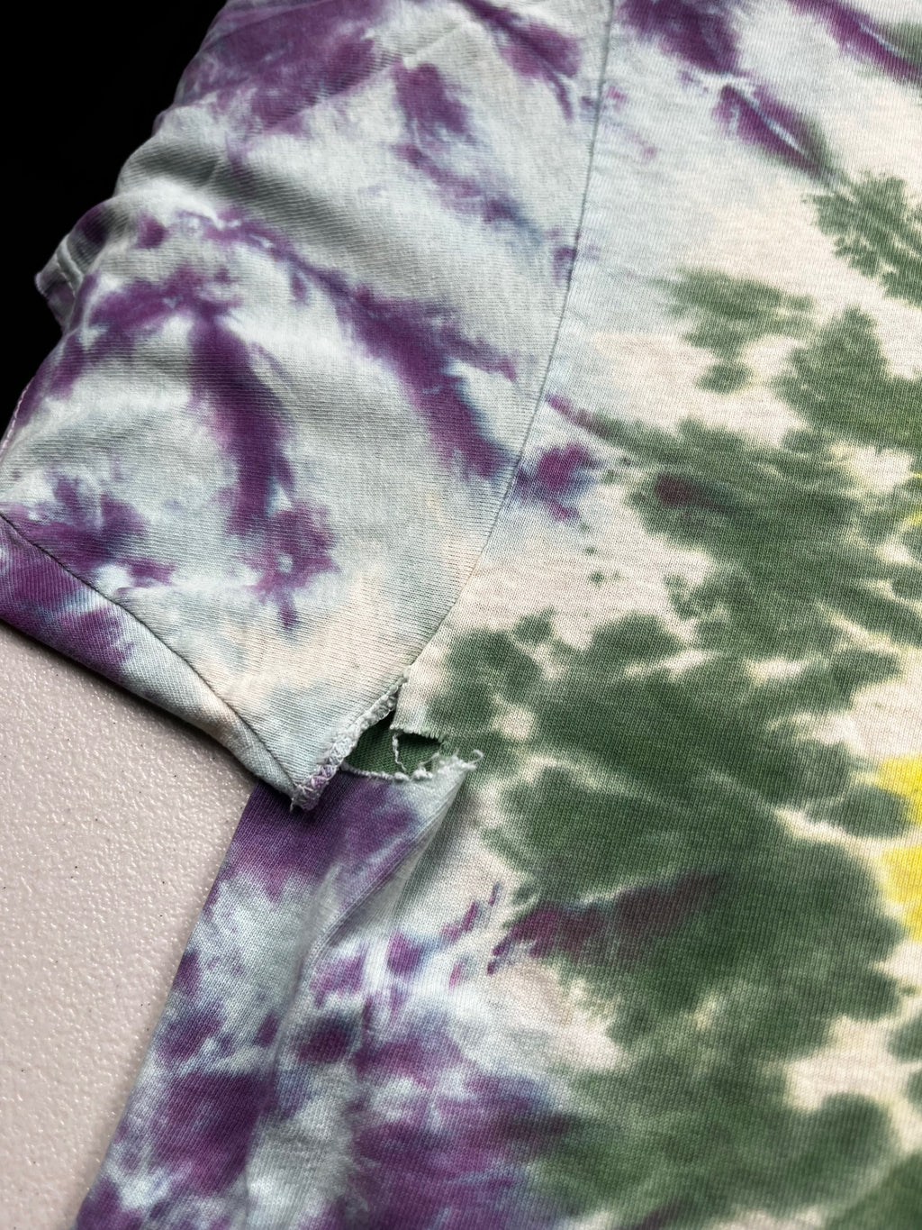 Vintage Phish 1999 Fall Tour Pollock Alien Graphic T-Shirt Tie Dye