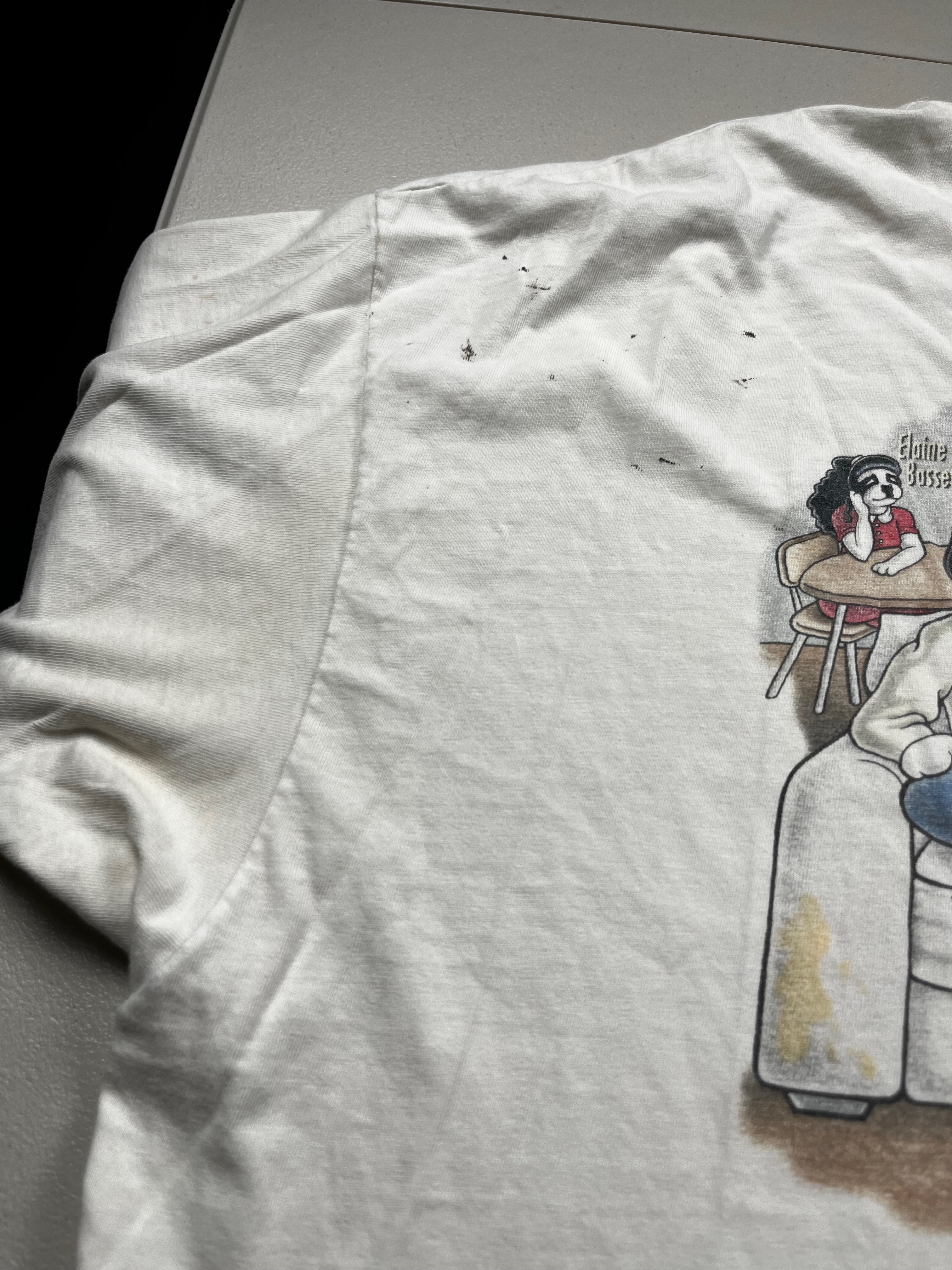 Big Dogs Seinfeld Vintage White T-Shirt