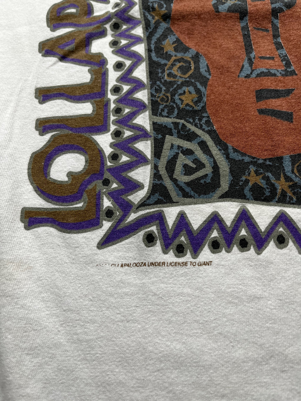 Vintage 1995 Lollapalooza Alternative Music Festival Ringer T-Shirt