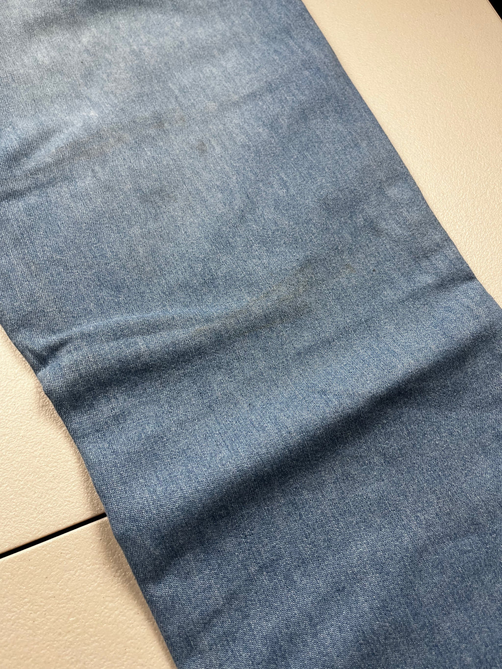 Von Dutch Light Wash Denim All Over Print Jeans
