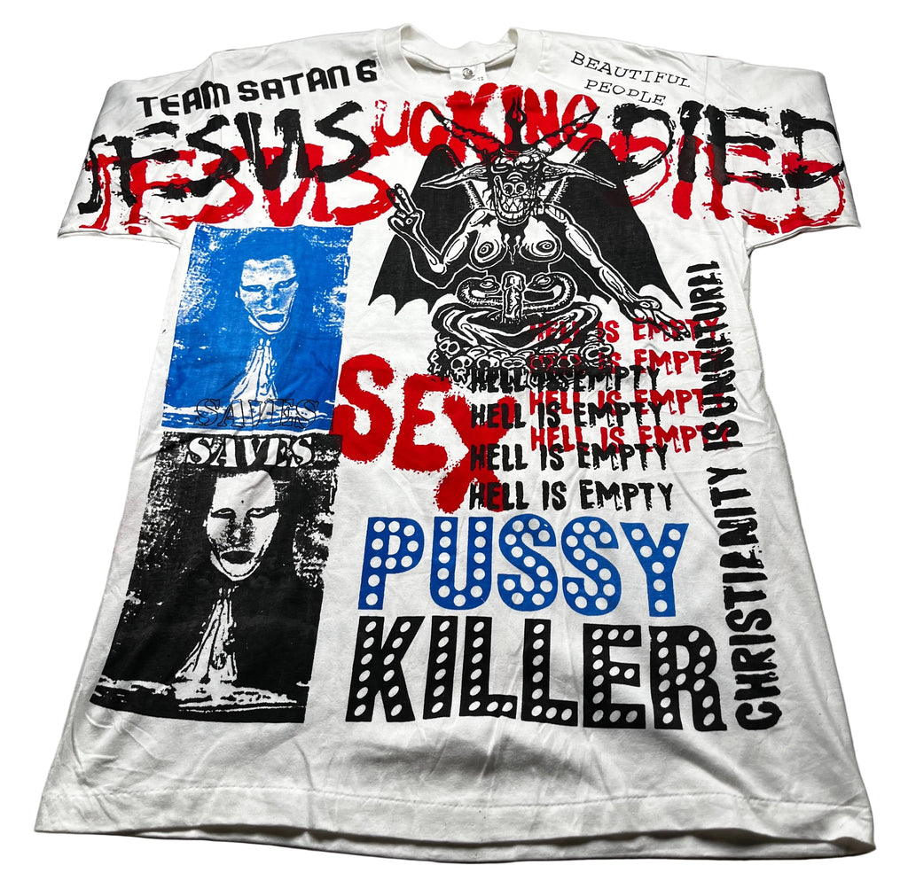 Vintage Marilyn Manson Antichrist Superstar All Over Print T-Shirt