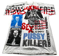 Vintage Marilyn Manson Antichrist Superstar All Over Print T-Shirt