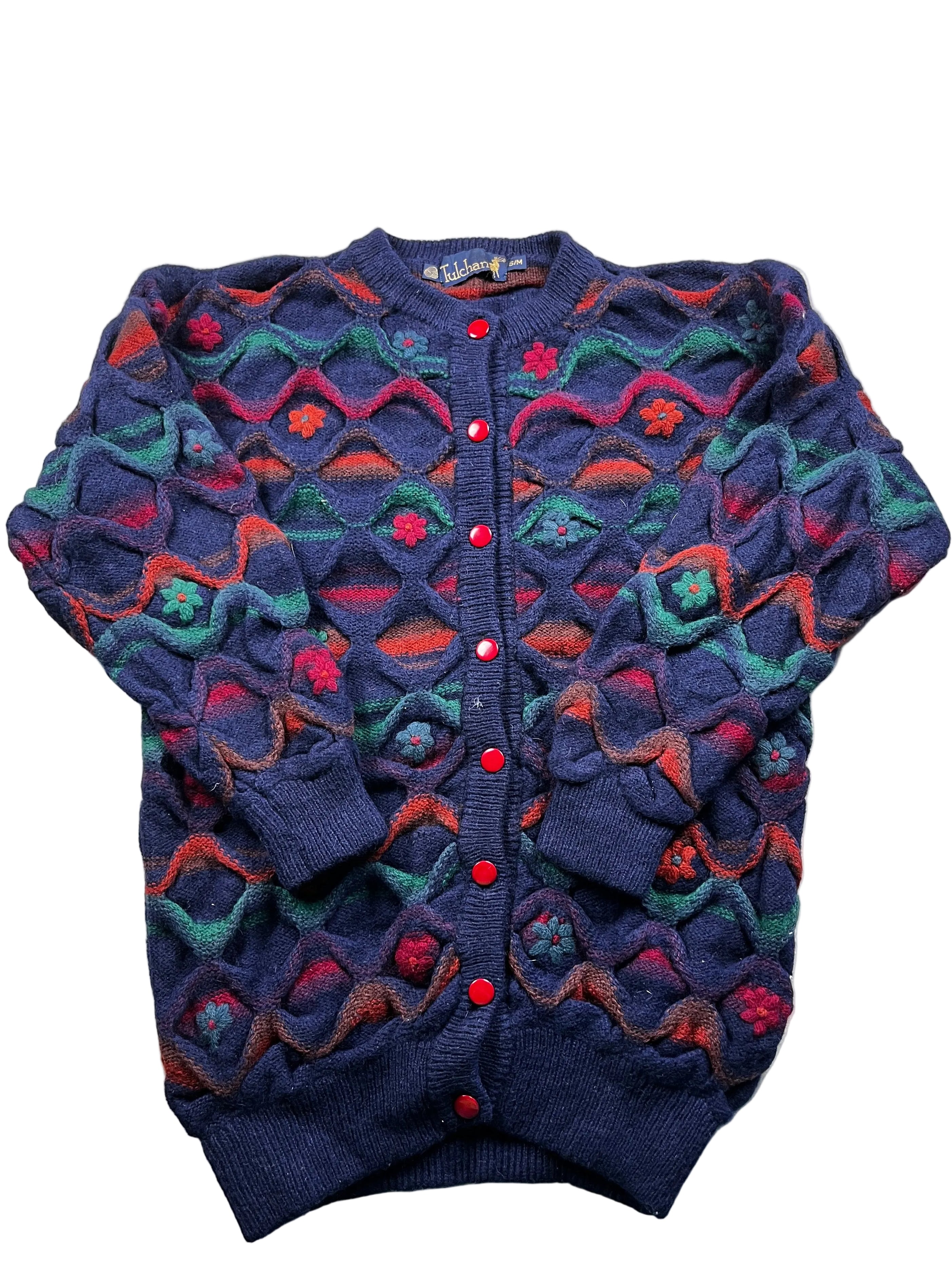 Vintage Tulchan Multicolor Cardigan