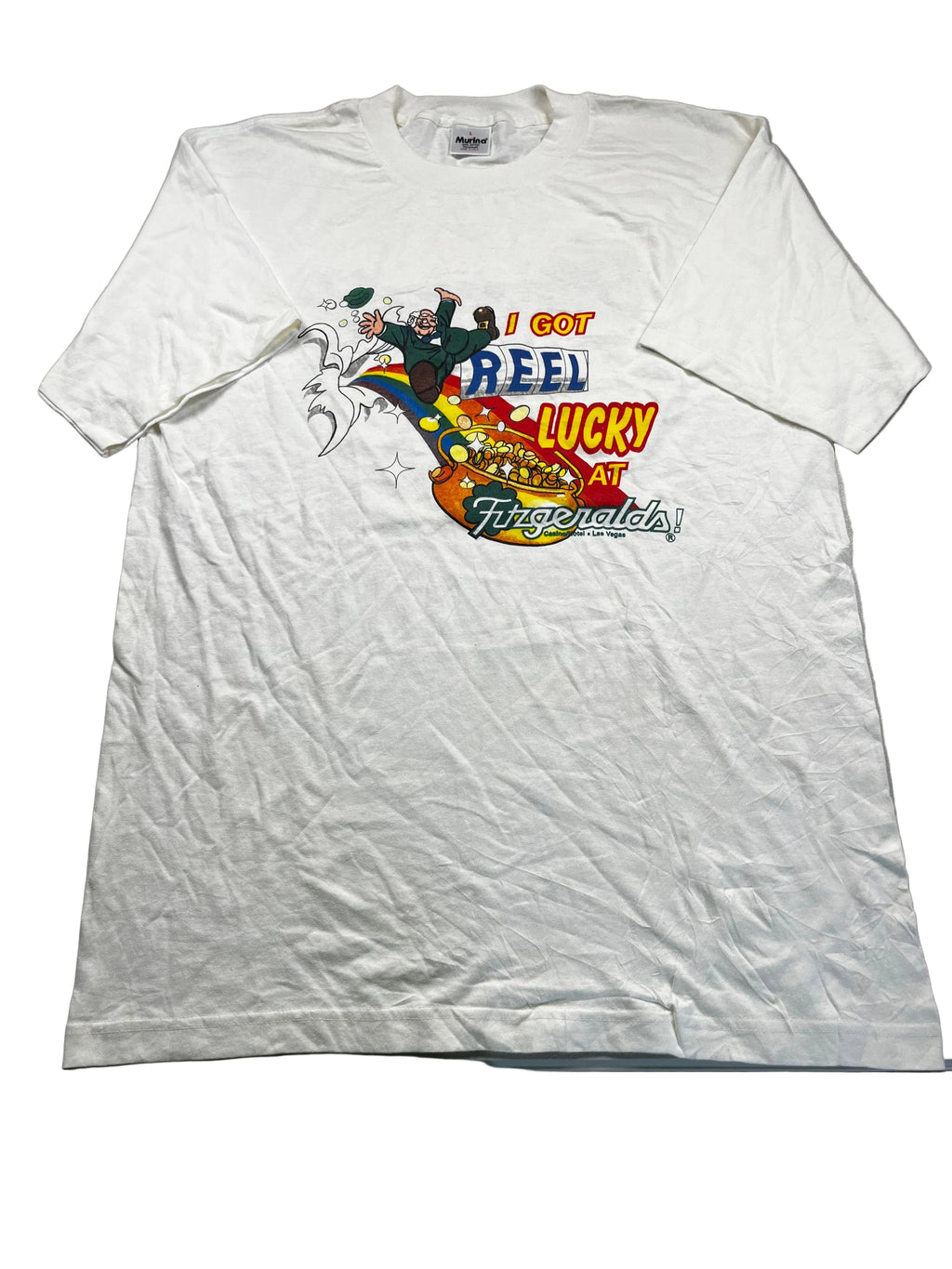 Vintage 1990's Murina Brand Shirt Fitzgeralds Casino & Hotel Las Vegas