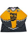 Vintage Yellow CCM Boston Bruins Jersey