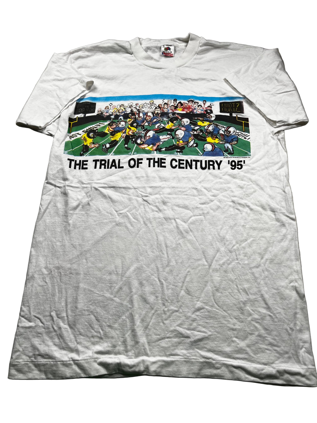 Vintage 1995 "Trial of the Century" T-Shirt