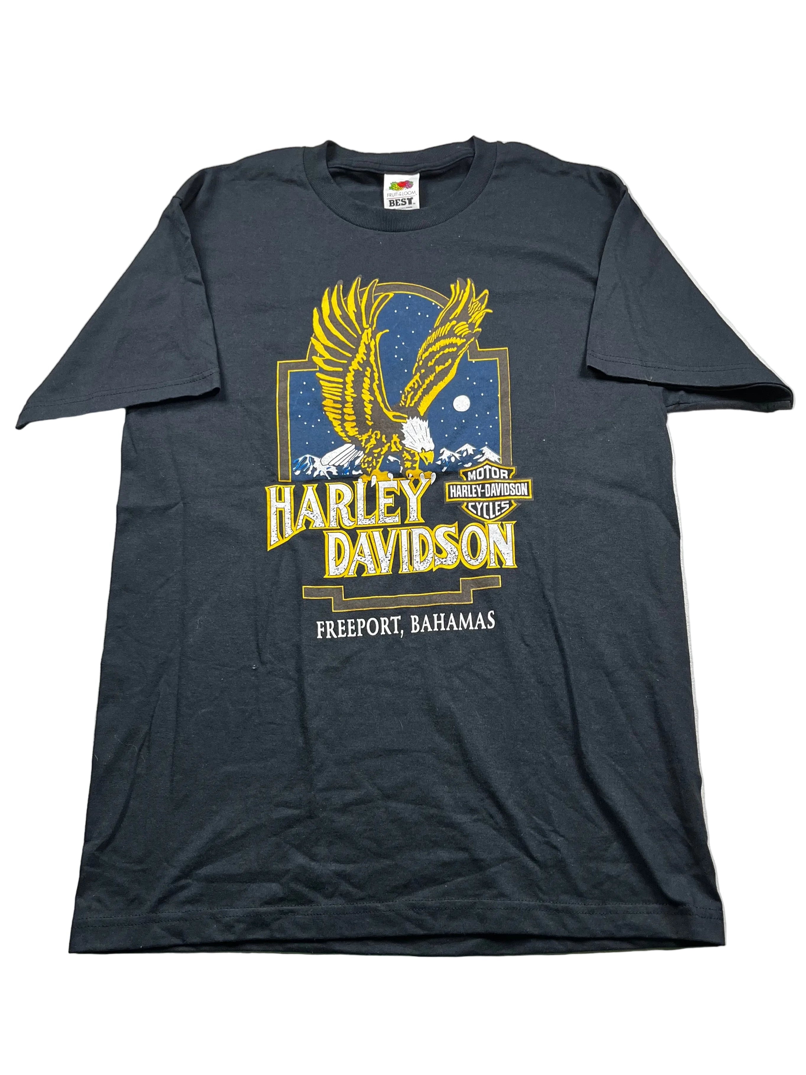 Vintage Black Harley-Davidson "Bahamas" T-Shirt