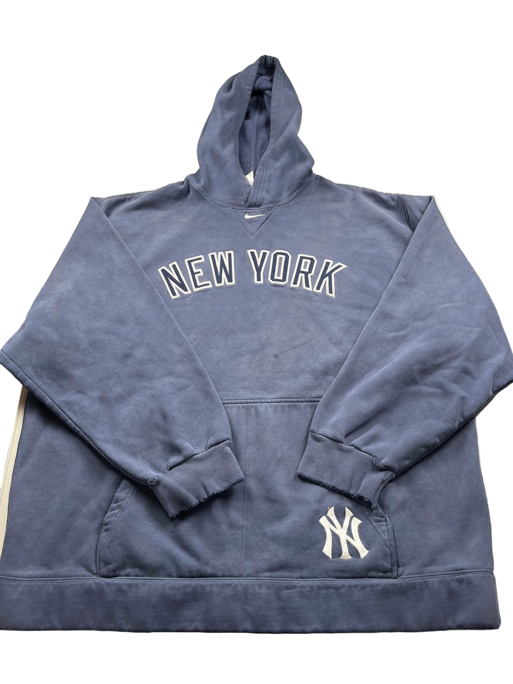 Vintage Blue Nike New York Yankees Hoodie