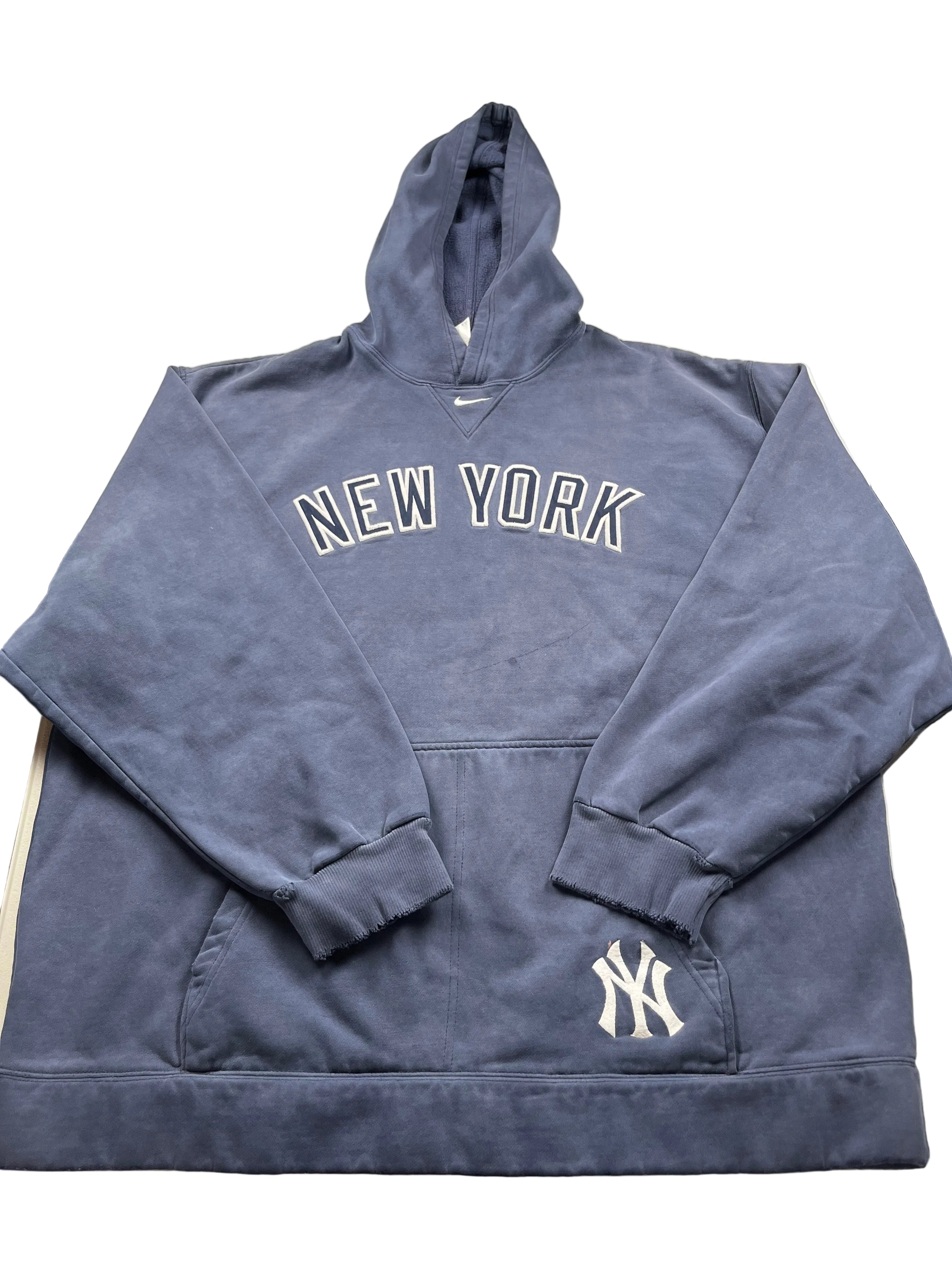 Vintage Blue Nike New York Yankees Hoodie