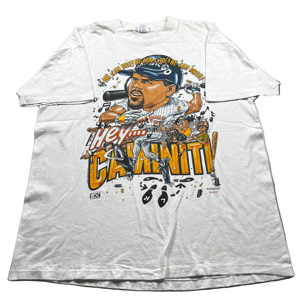 Vintage 1996 Ken Caminiti MLB Graphic T-Shirt