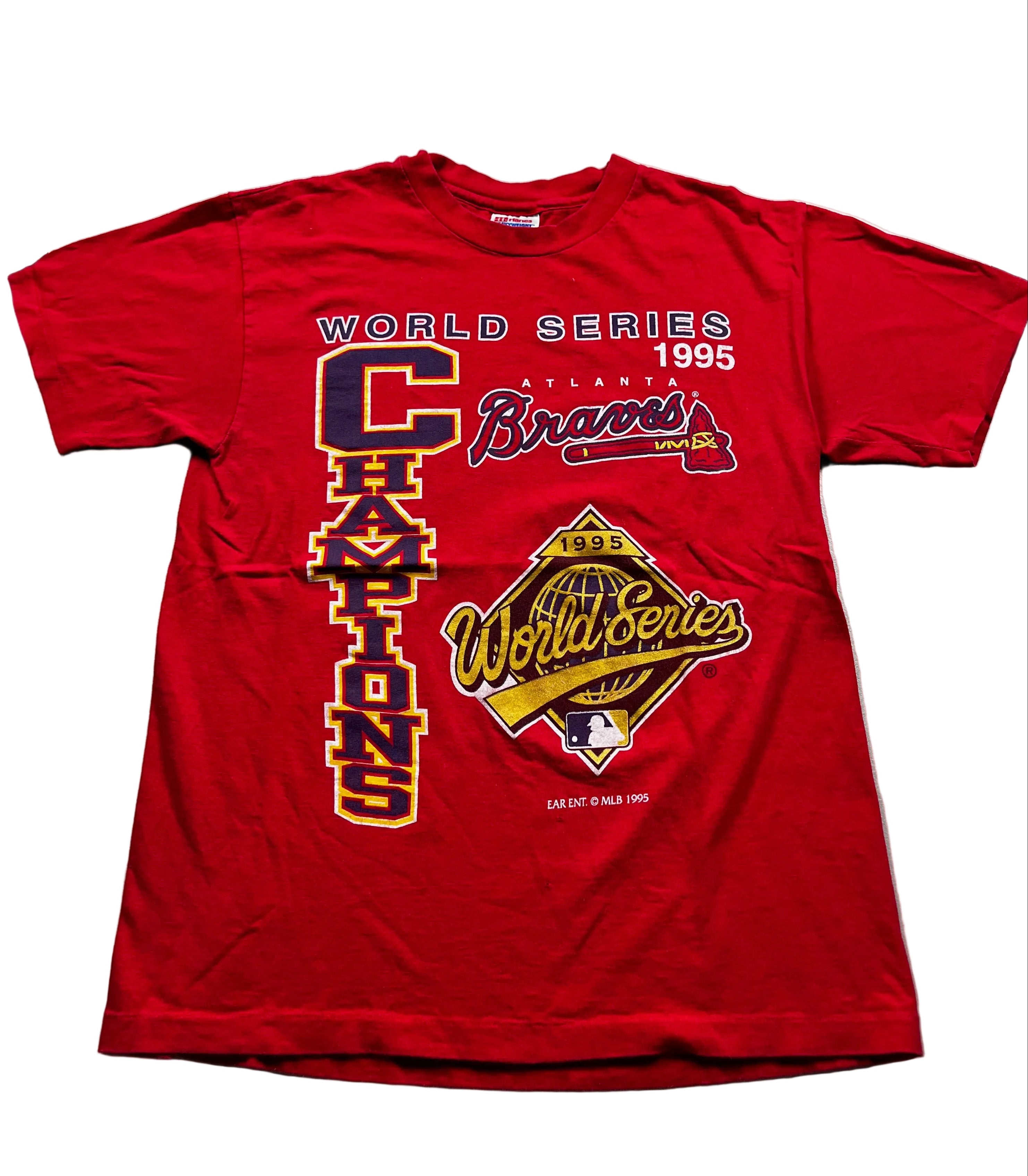 Vintage 1995 Atlanta Braves World Series Championship Tee