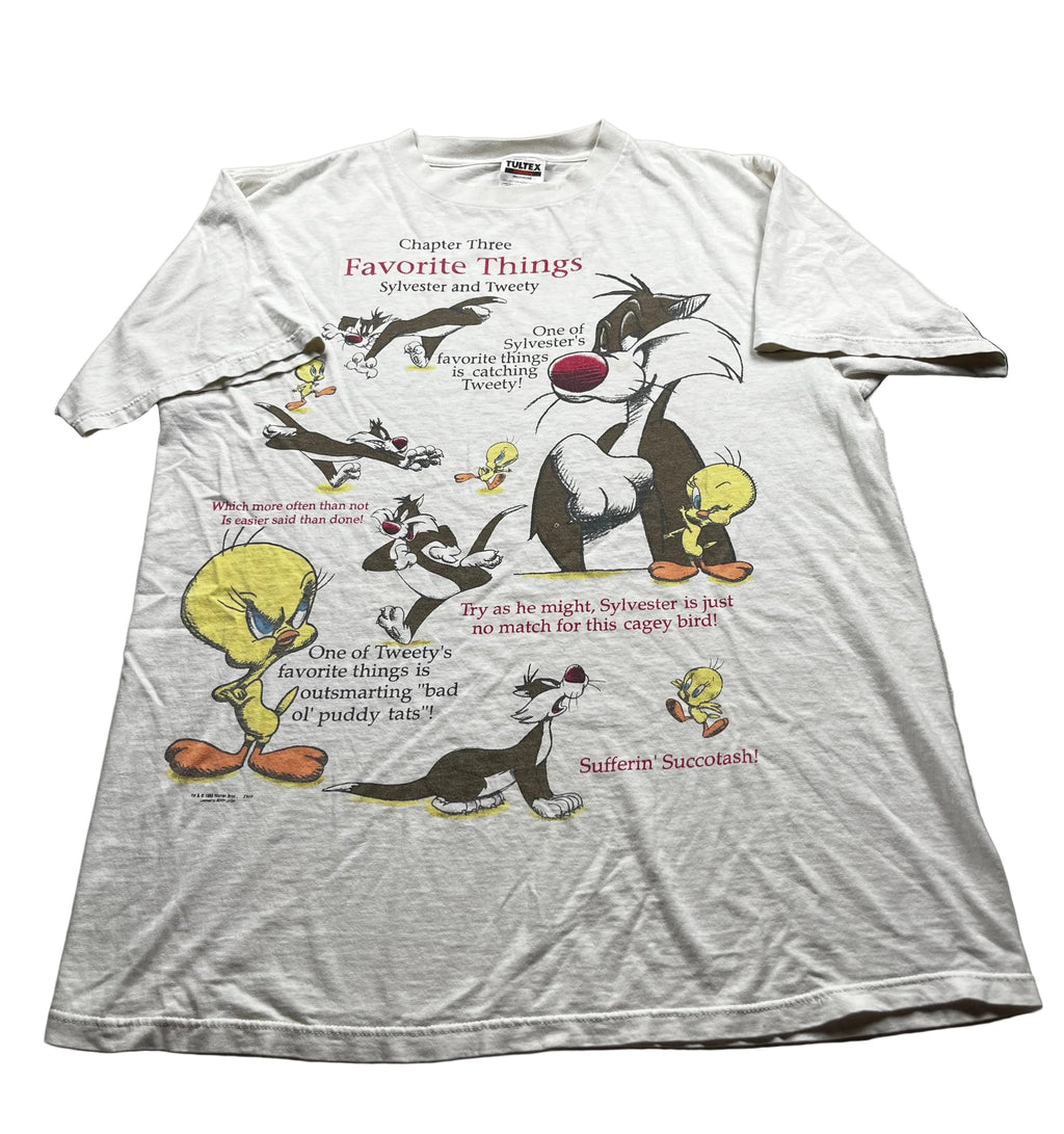 Vintage 1995 Tultex Looney Tunes "Favorite Things" T-Shirt