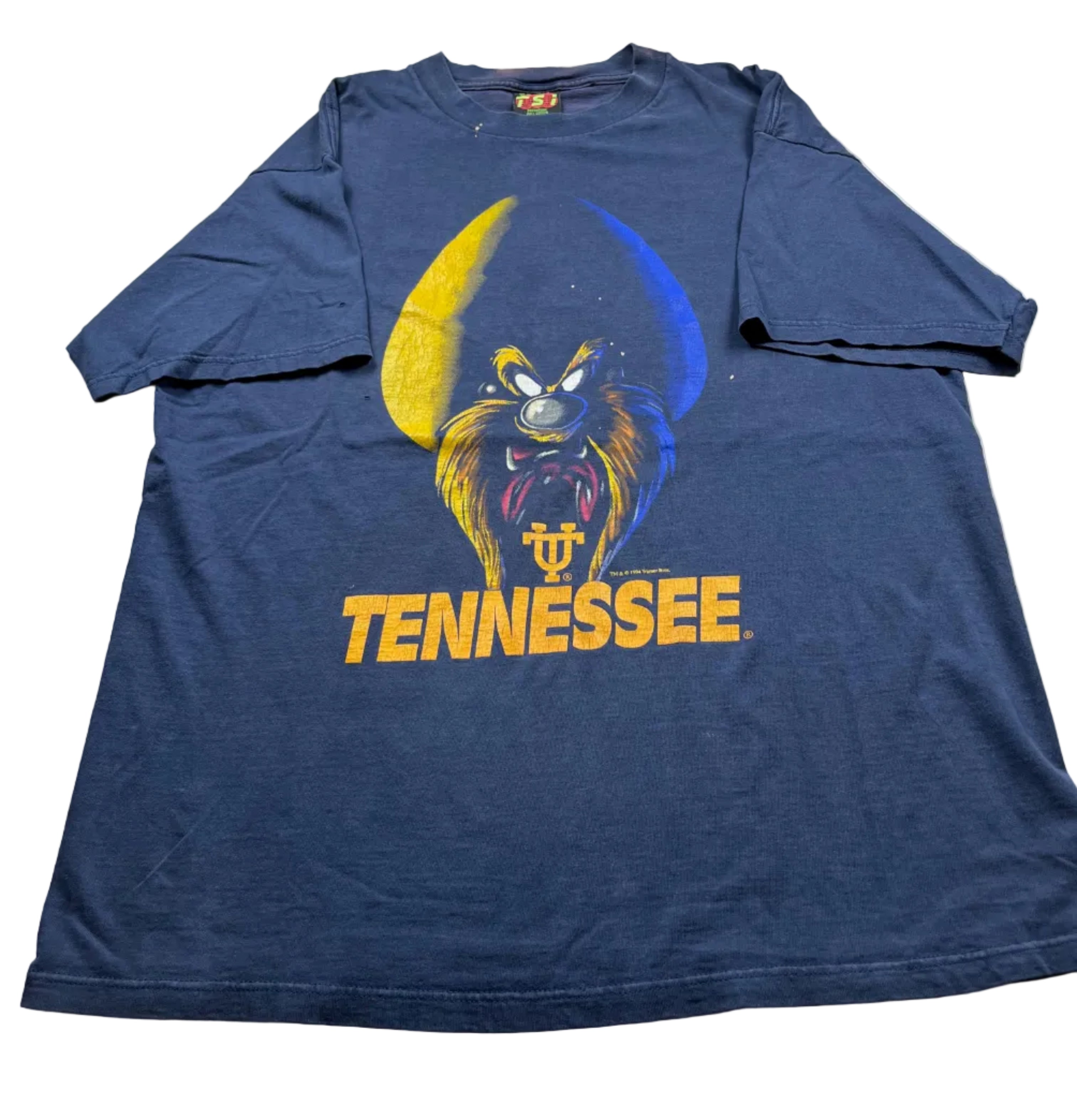 Vintage Navy Tennessee Volunteers Looney Tunes Graphic T-Shirt
