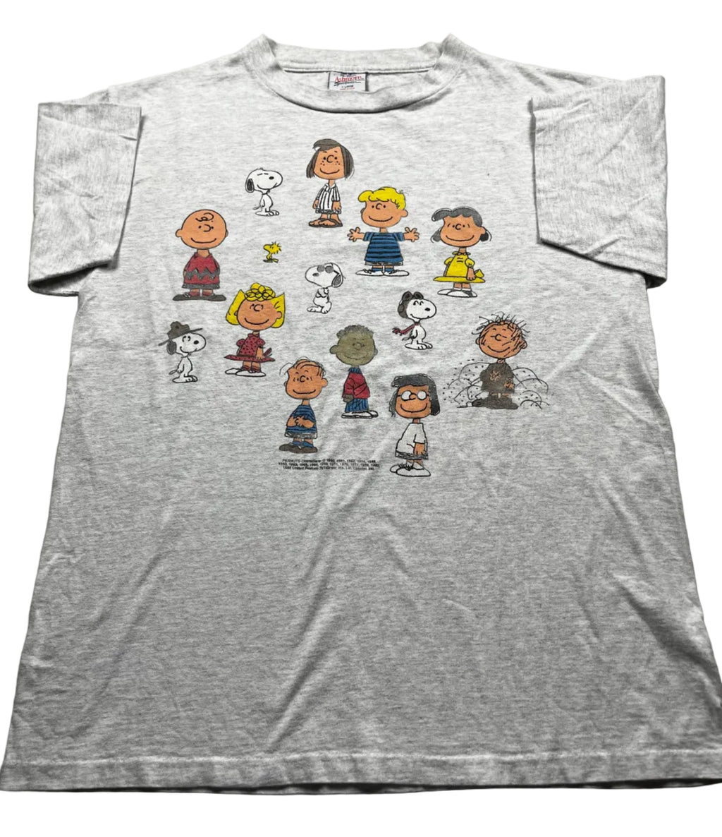 Vintage 1990s Heather Grey Peanuts T-shirt