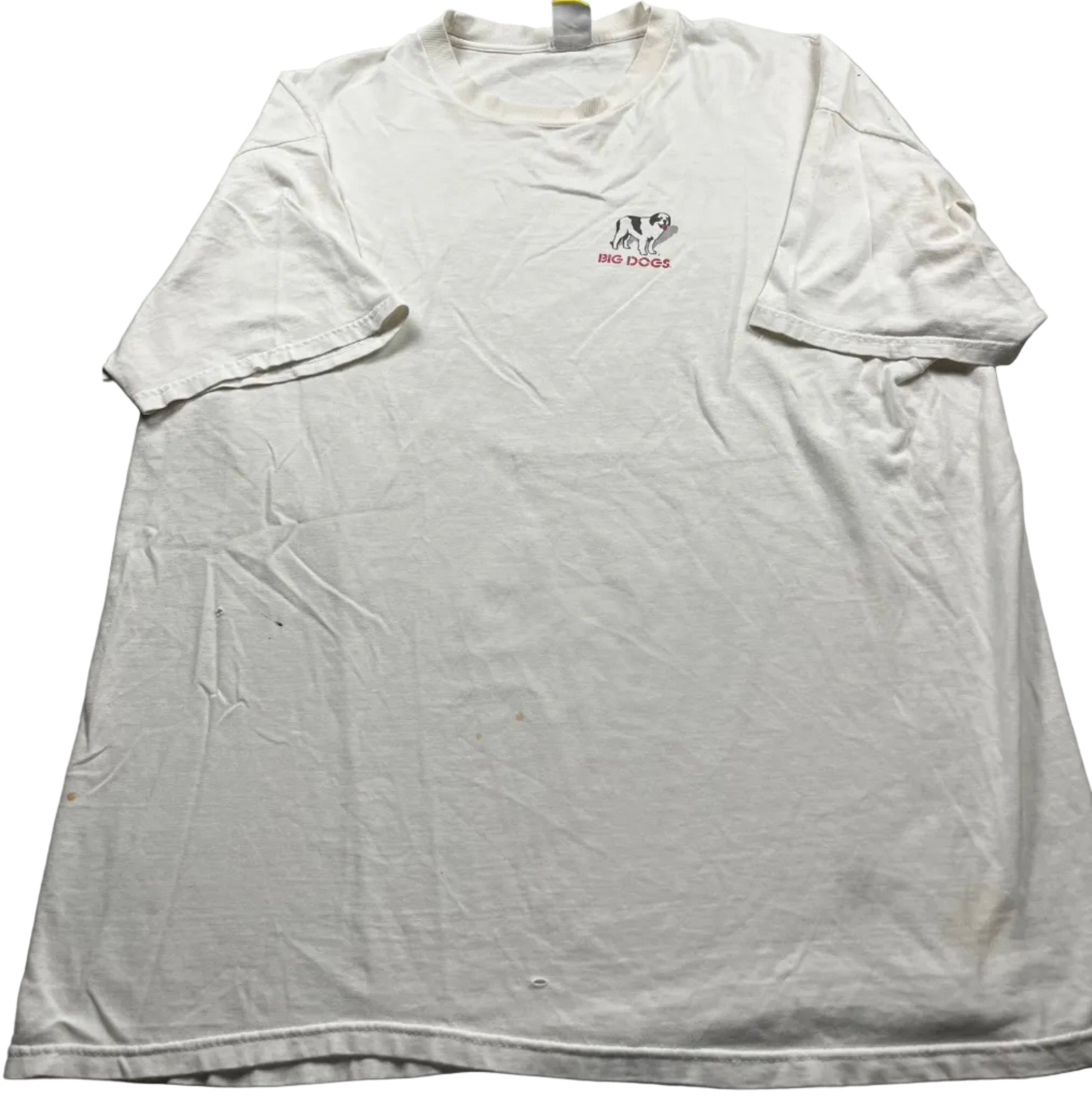 Big Dogs Seinfeld Vintage White T-Shirt