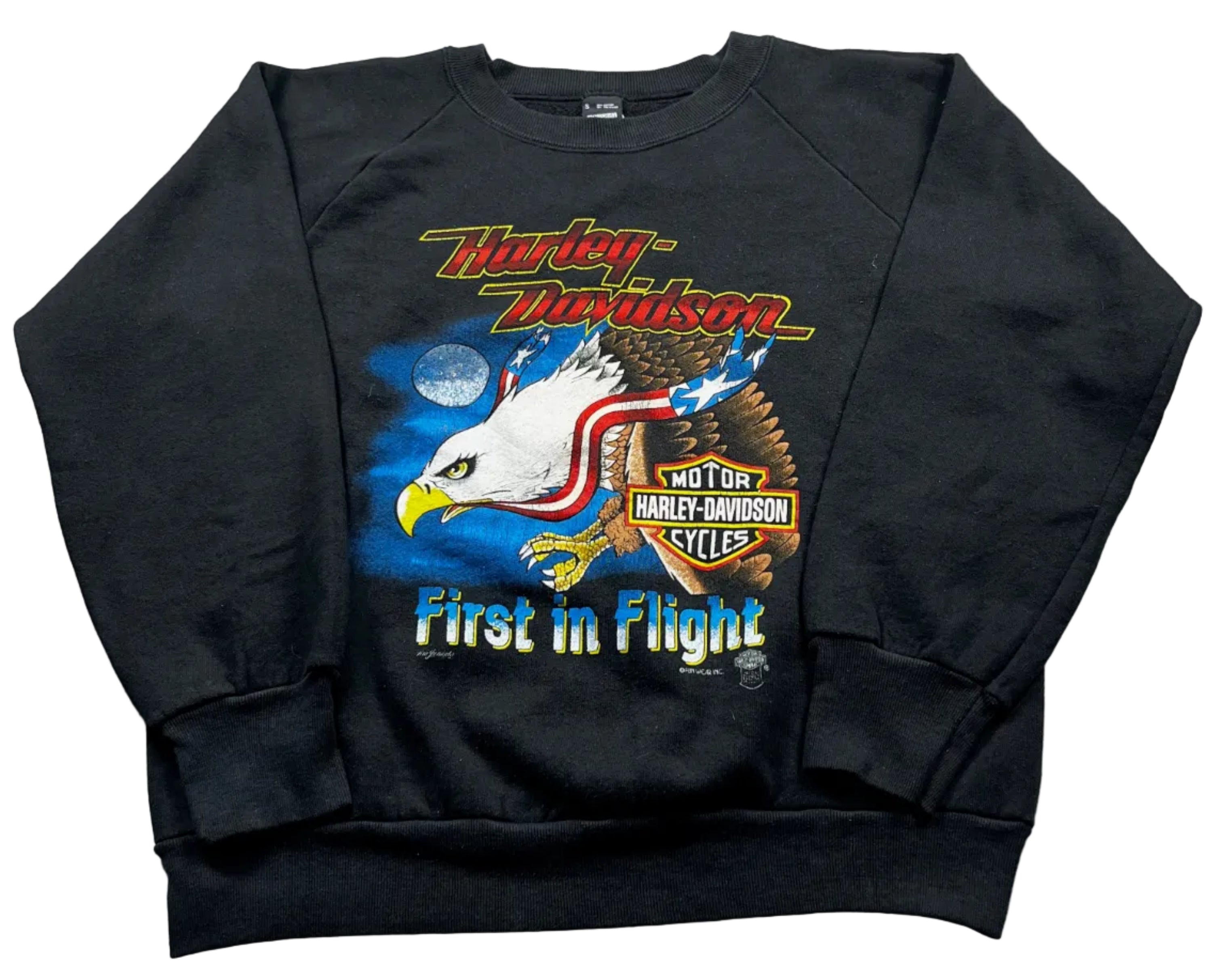 Vintage Harley Davidson First in Flight Sweatshirt