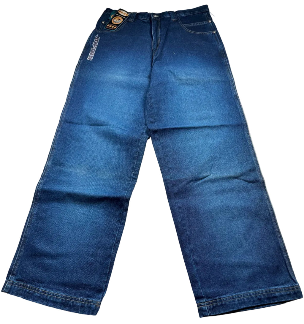 Vintage Jafari Wide Leg Baggy Raver Jeans NWT