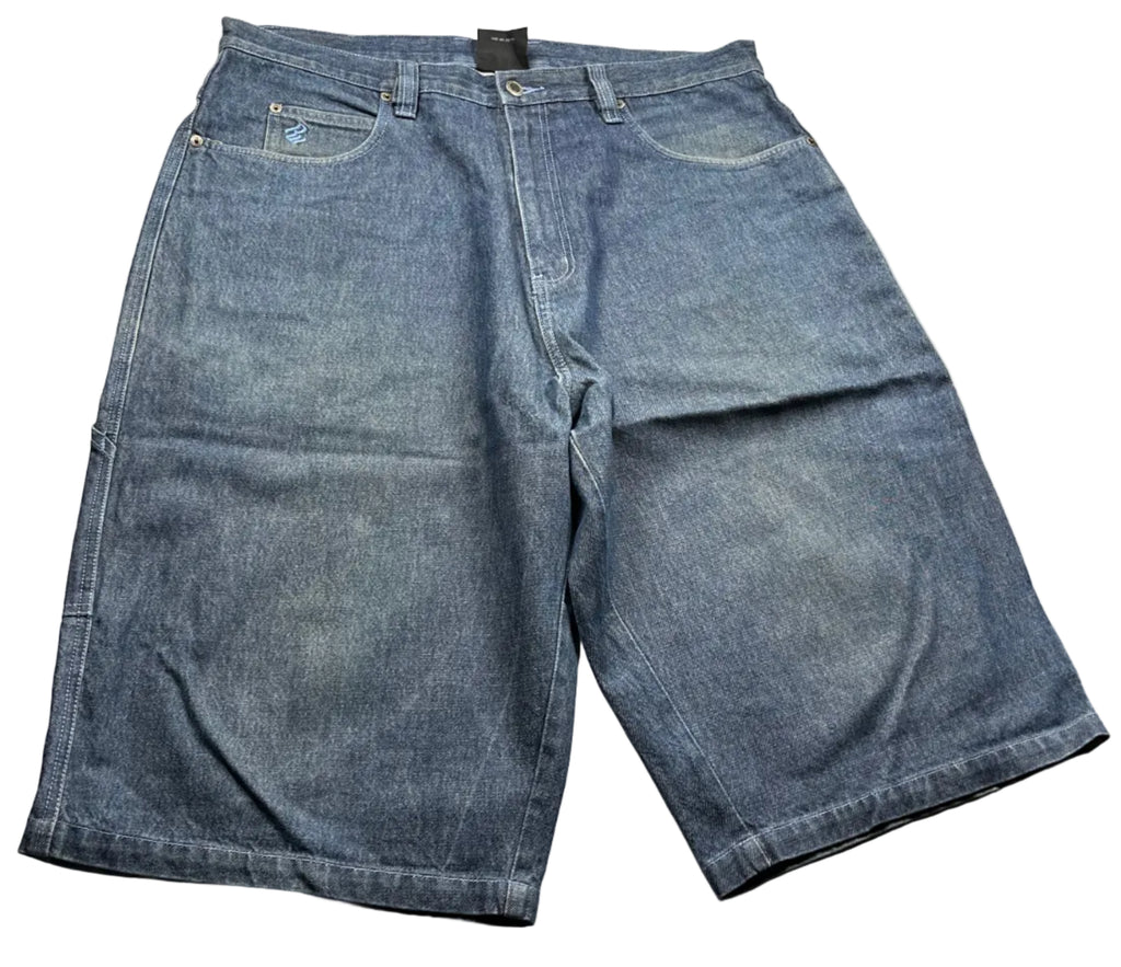 Vintage Rocawear Blue Denim Carpenter Baggy Shorts