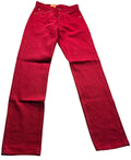 Deadstock Vintage Red Levi's 501 Jeans