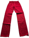 Deadstock Vintage Red Levi's 501 Jeans