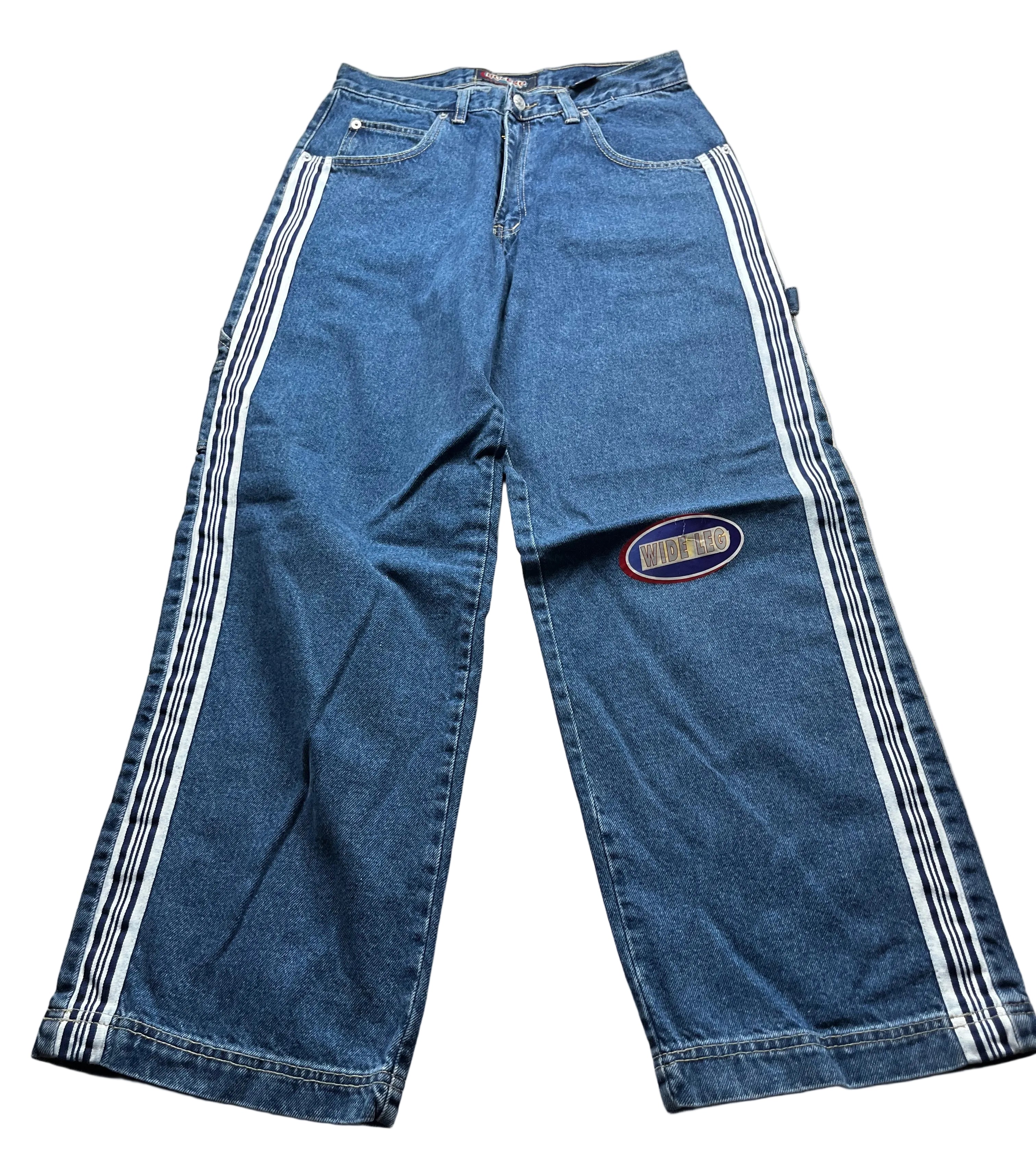 Vintage 90s JNCO Bolero Wide Leg Carpenter Jeans