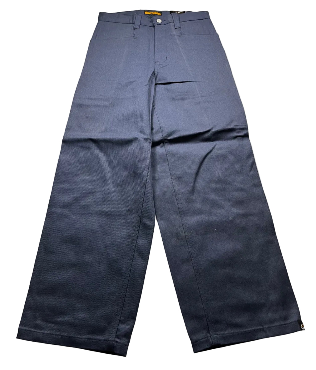 Deadstock Vintage Lowrider Pants Cholo Style Wide Leg Grey
