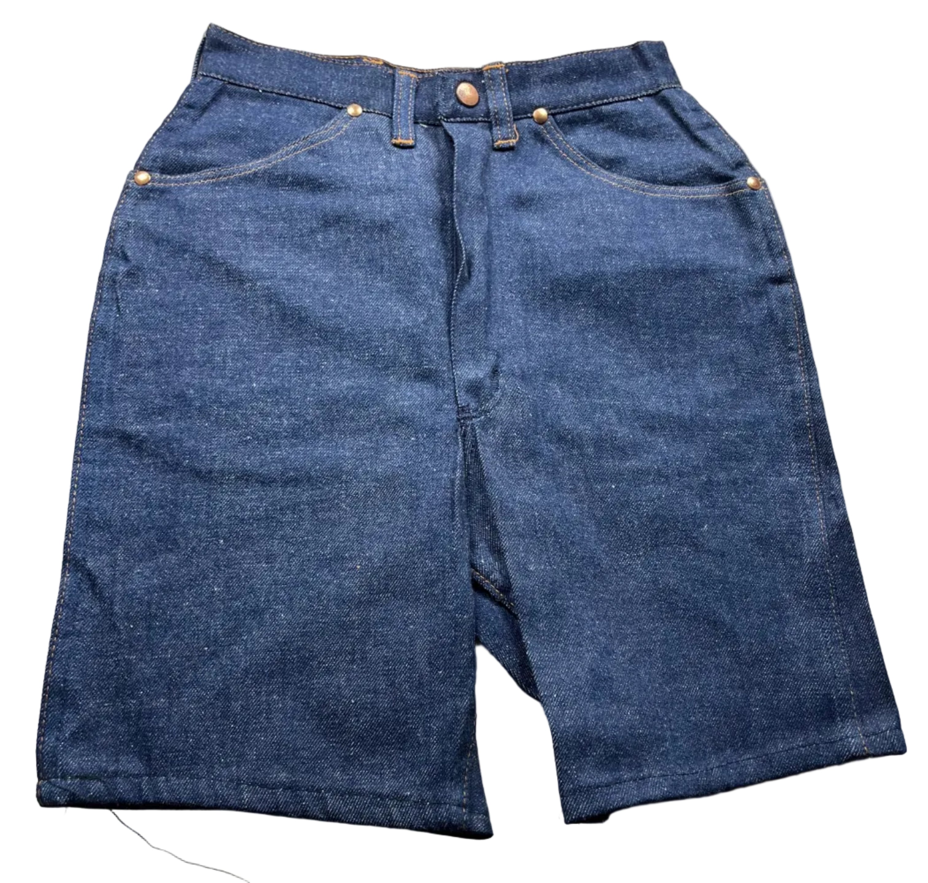 Vintage 1970s Deadstock Wrangler Blue Bell Denim Western Shorts