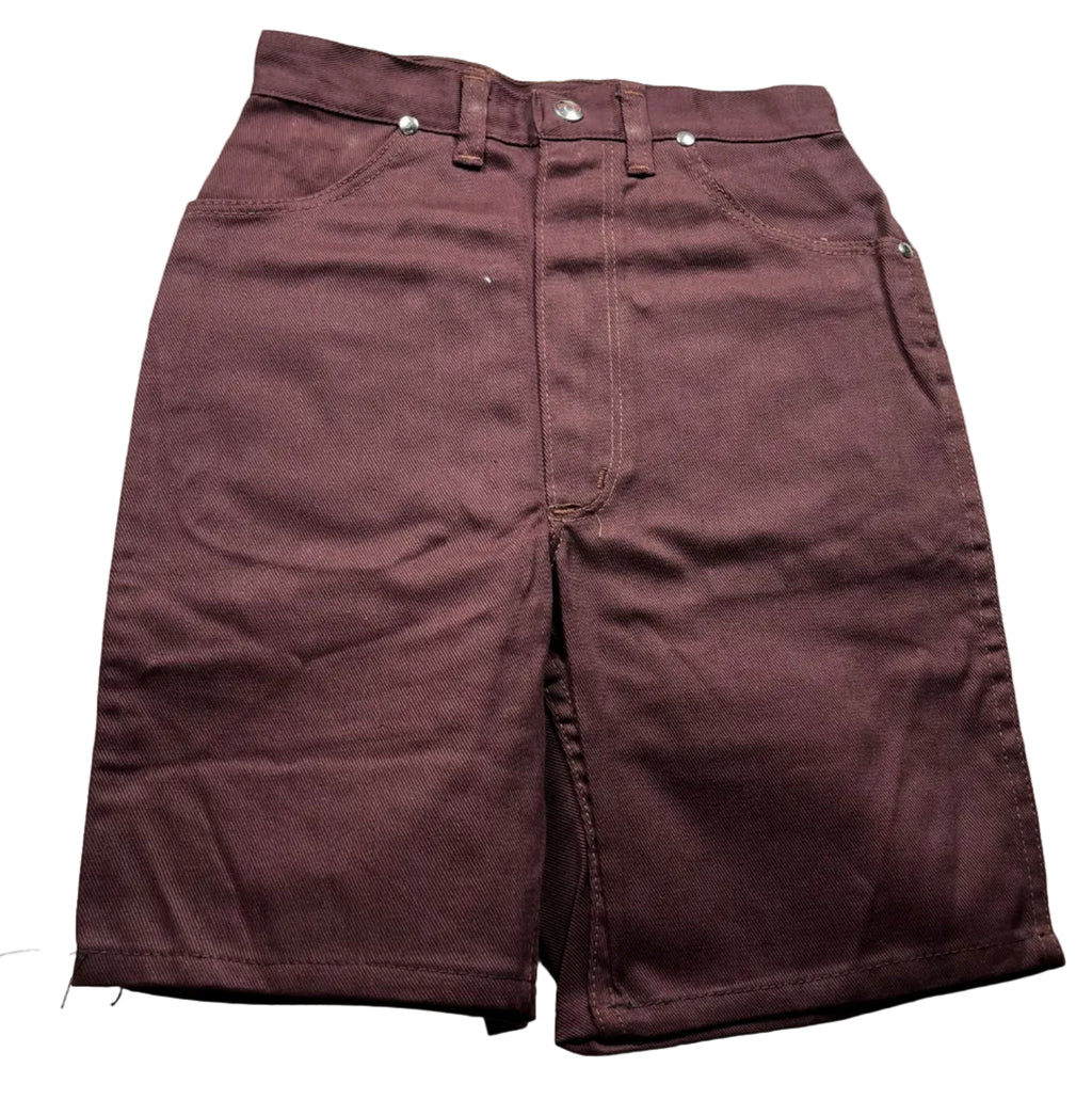 Vintage 1970s Deadstock Wrangler Blue Bell Twill Western Shorts