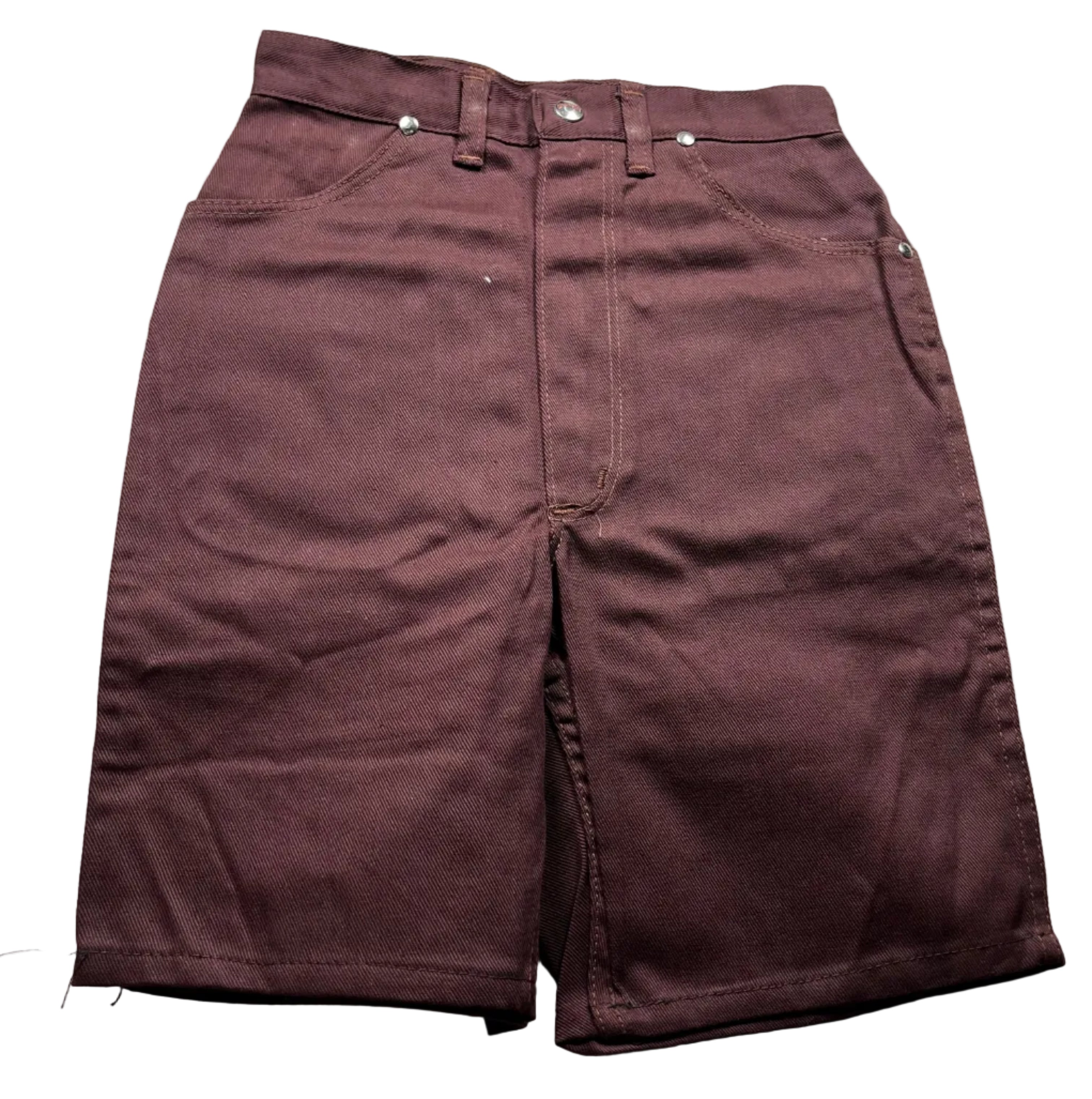Vintage 1970s Deadstock Wrangler Blue Bell Twill Western Shorts