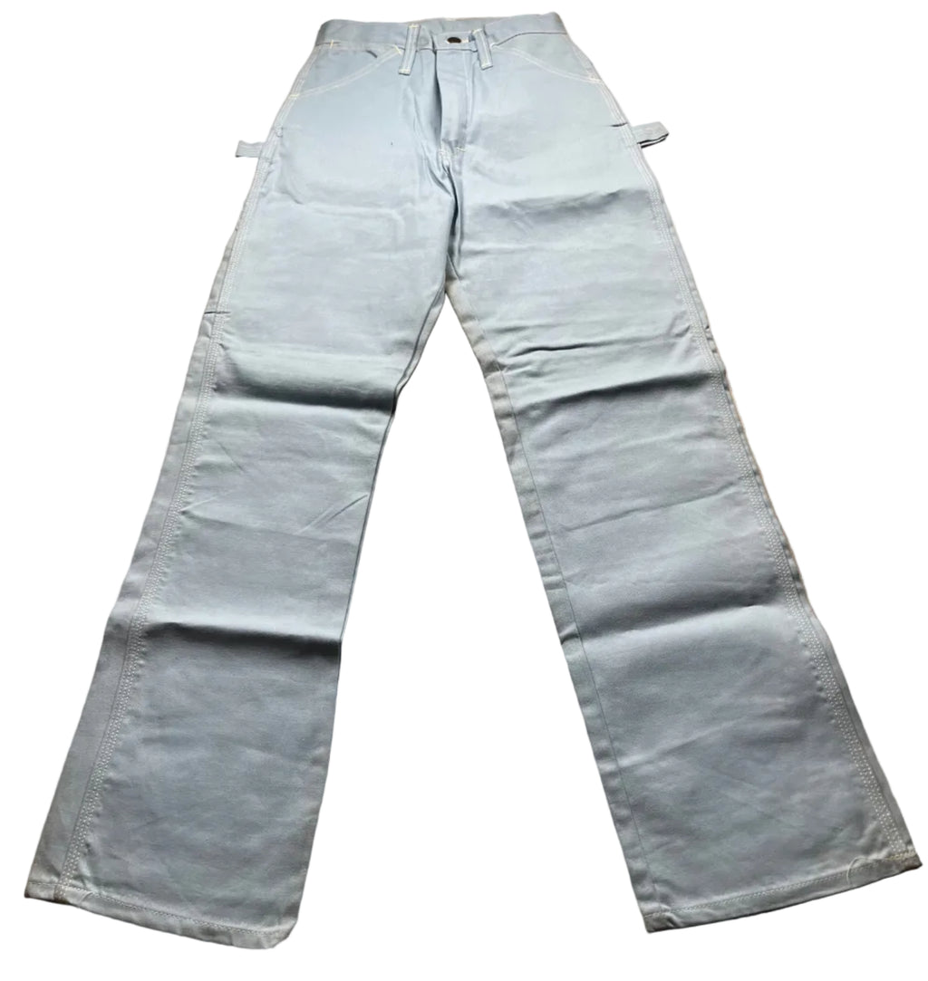 Vintage 1970s Washington Dee Cee Pastel Blue Carpenter