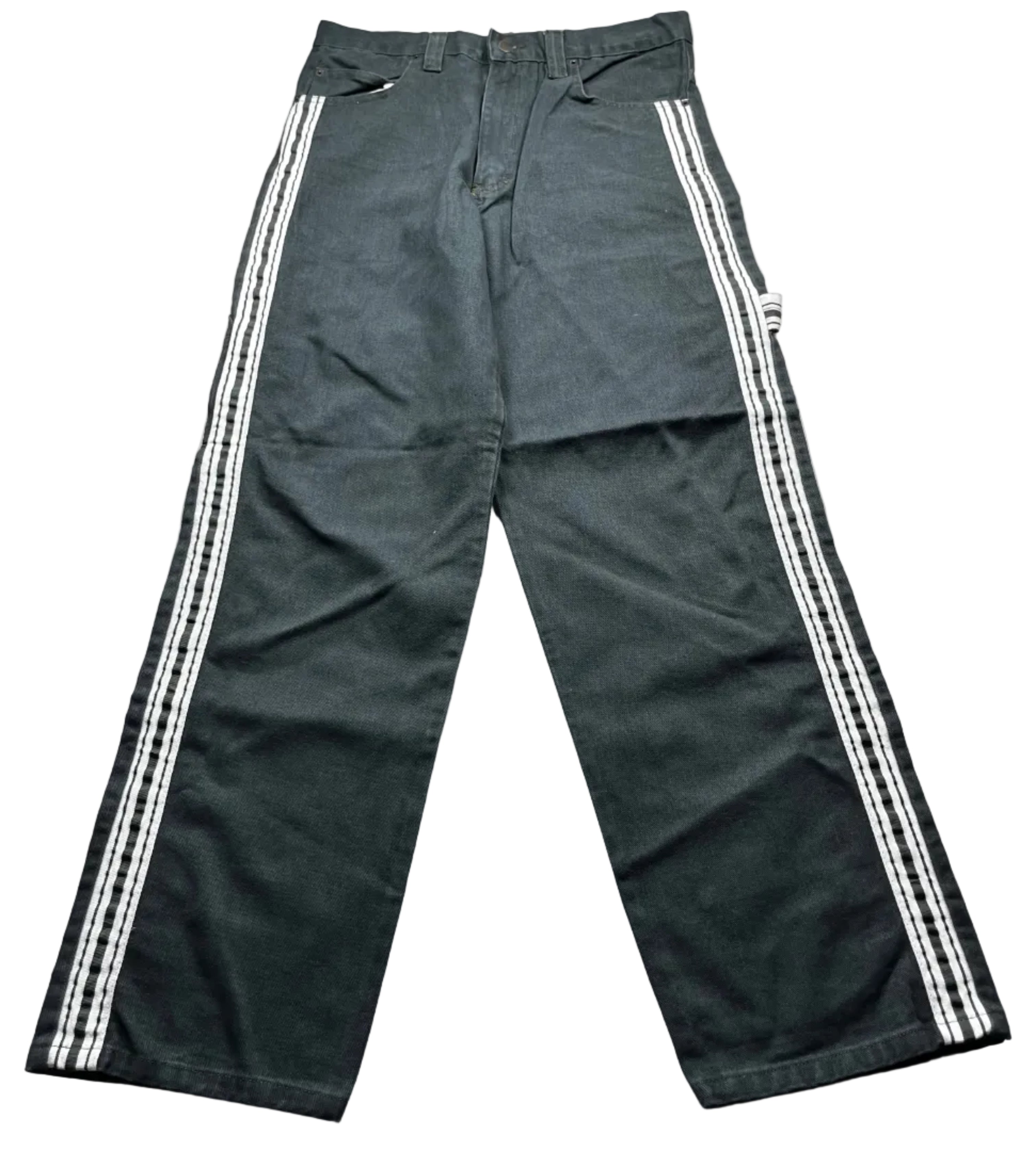 Vintage Y2K Bolero Wide-Leg Carpenter Trousers