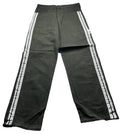 Bolero Tekno Black Wide Leg Denim Rave Skate Jeans