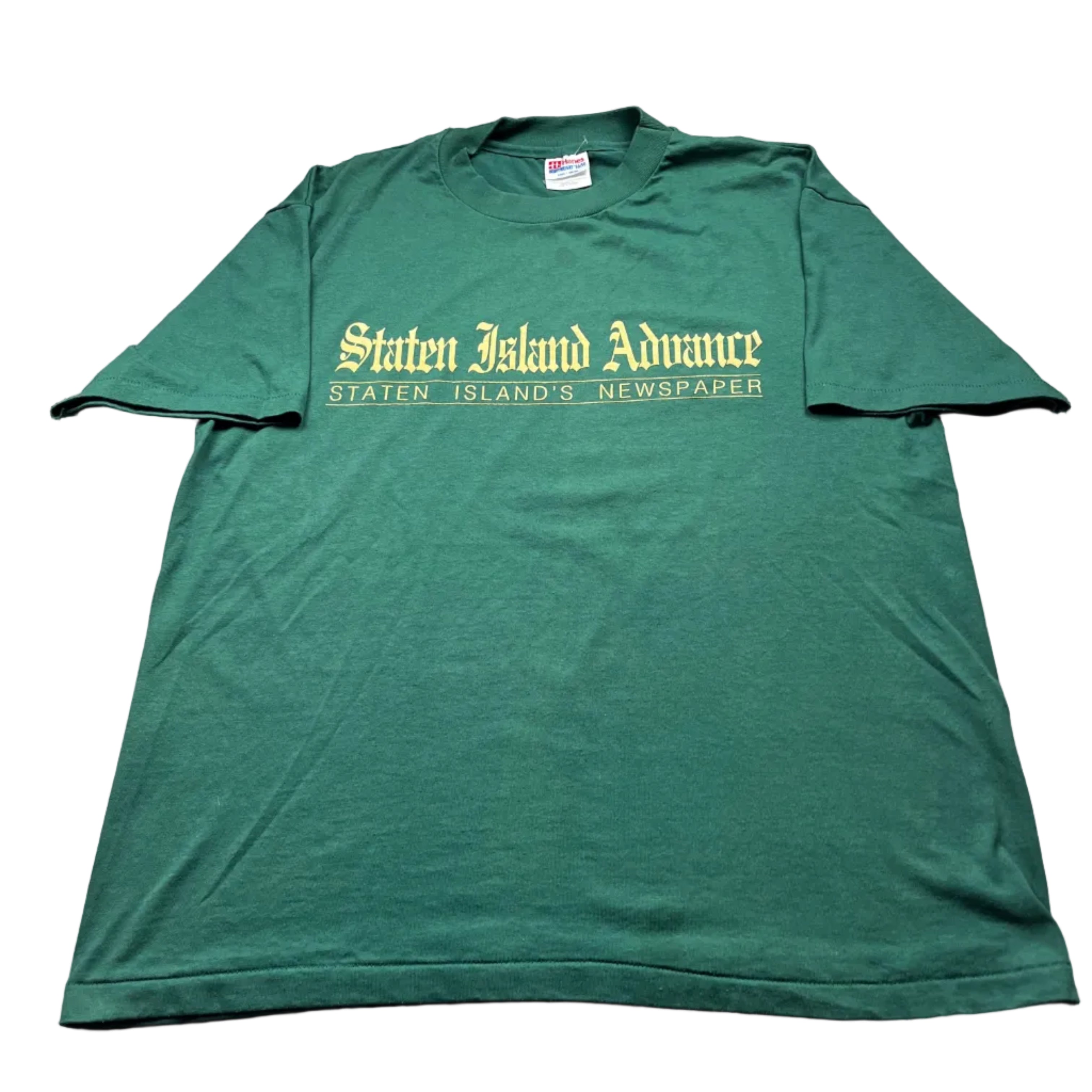 Vintage 90s Staten Island Advance Newspaper Shirt