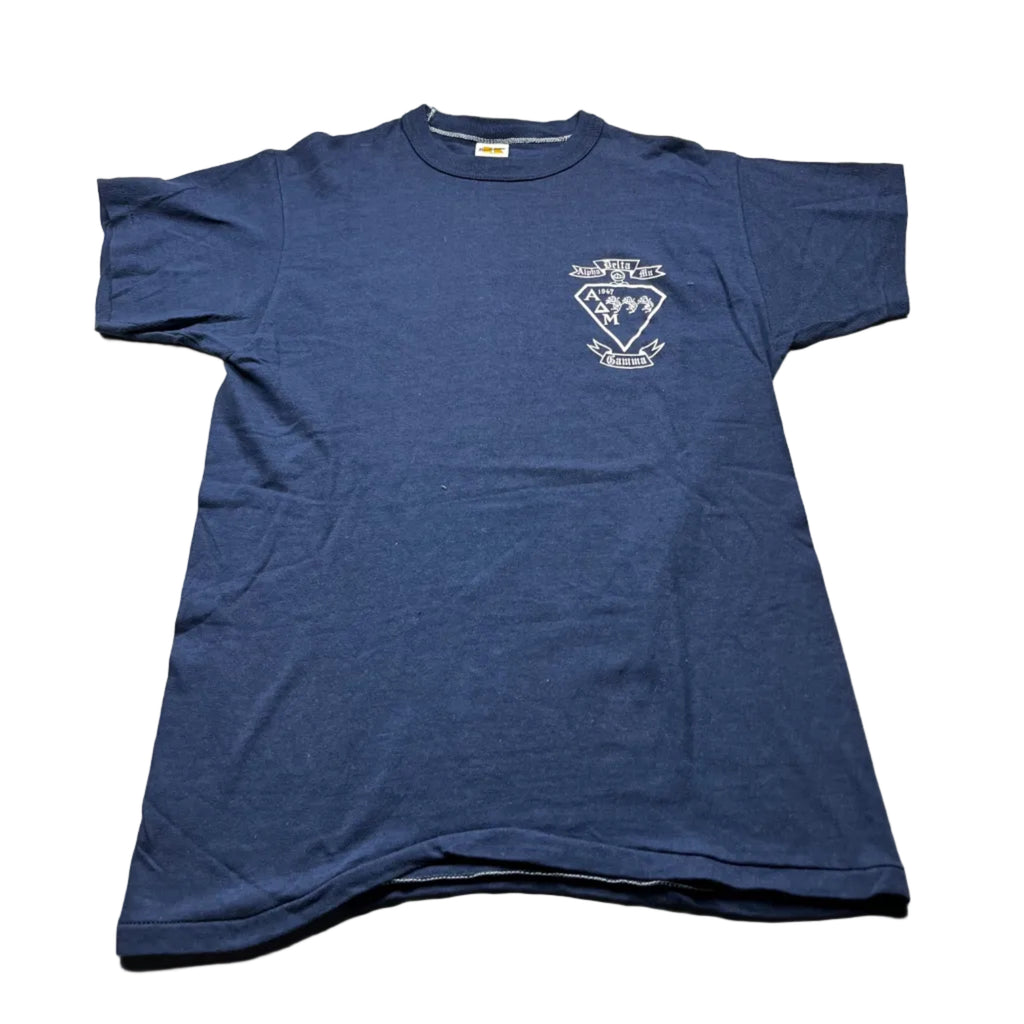 Vintage 80s Alpha Delta Mu Fraternity Shirt