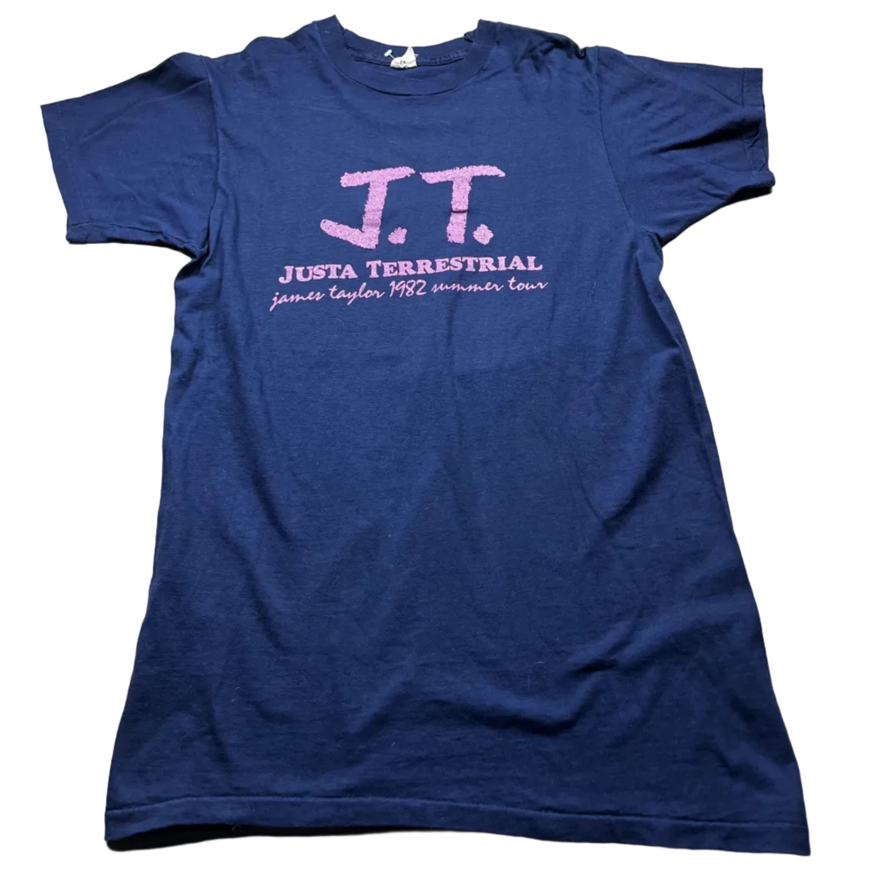 Vintage 1982 James Taylor Justa Terrestrial Tour Shirt