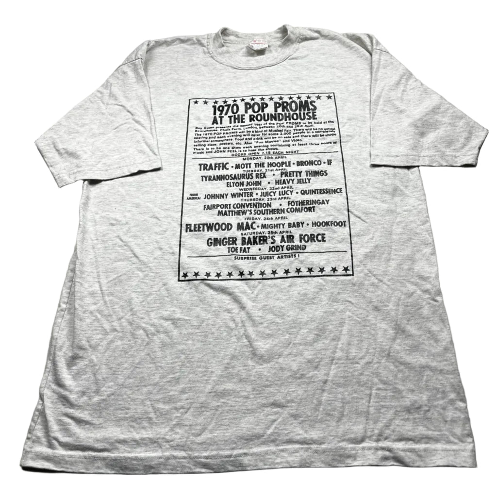 Vintage 1970 Pop Proms At The Roundhouse Shirt