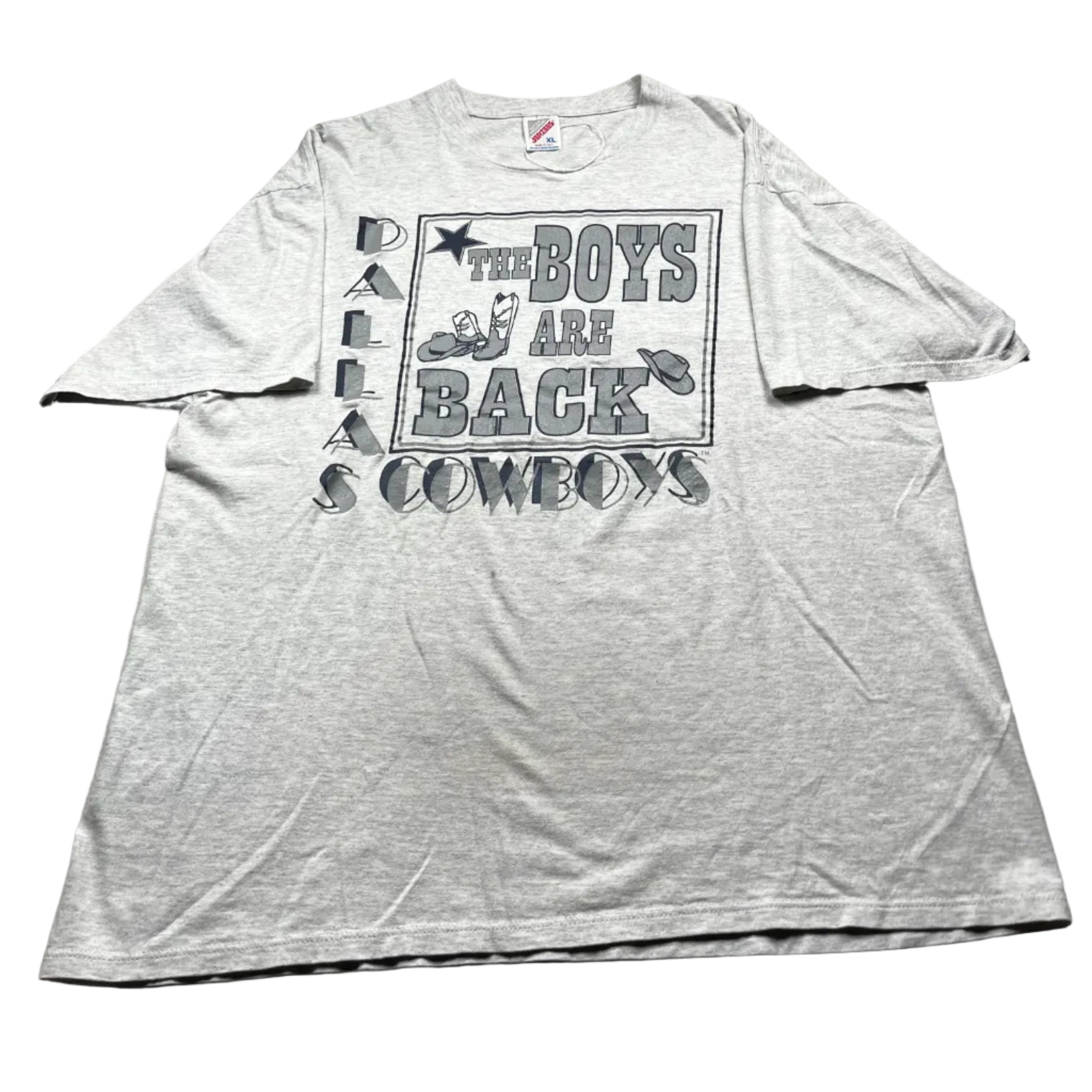 Vintage 90s Dallas Cowboys The Boys Are Back Shirt