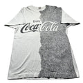Vintage 90s Coca-Cola Split Static Print Shirt