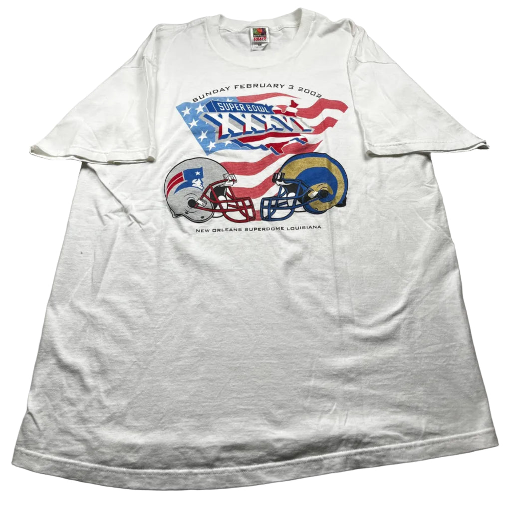Vintage 2002 Super Bowl XXXVI Shirt