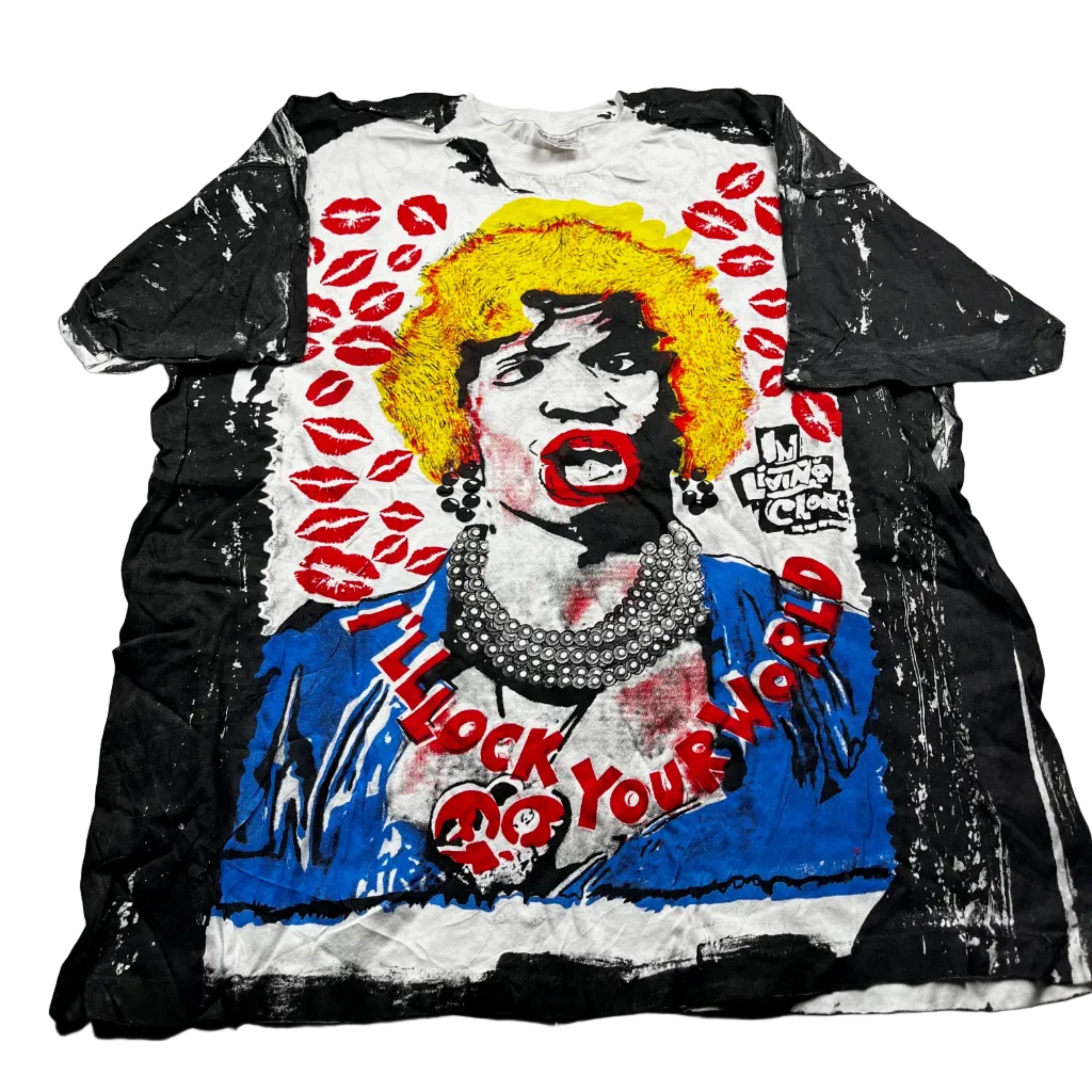 Vintage 1992 In Living Color Jamie Foxx Wanda Mosquitohead Promo T-Shirt