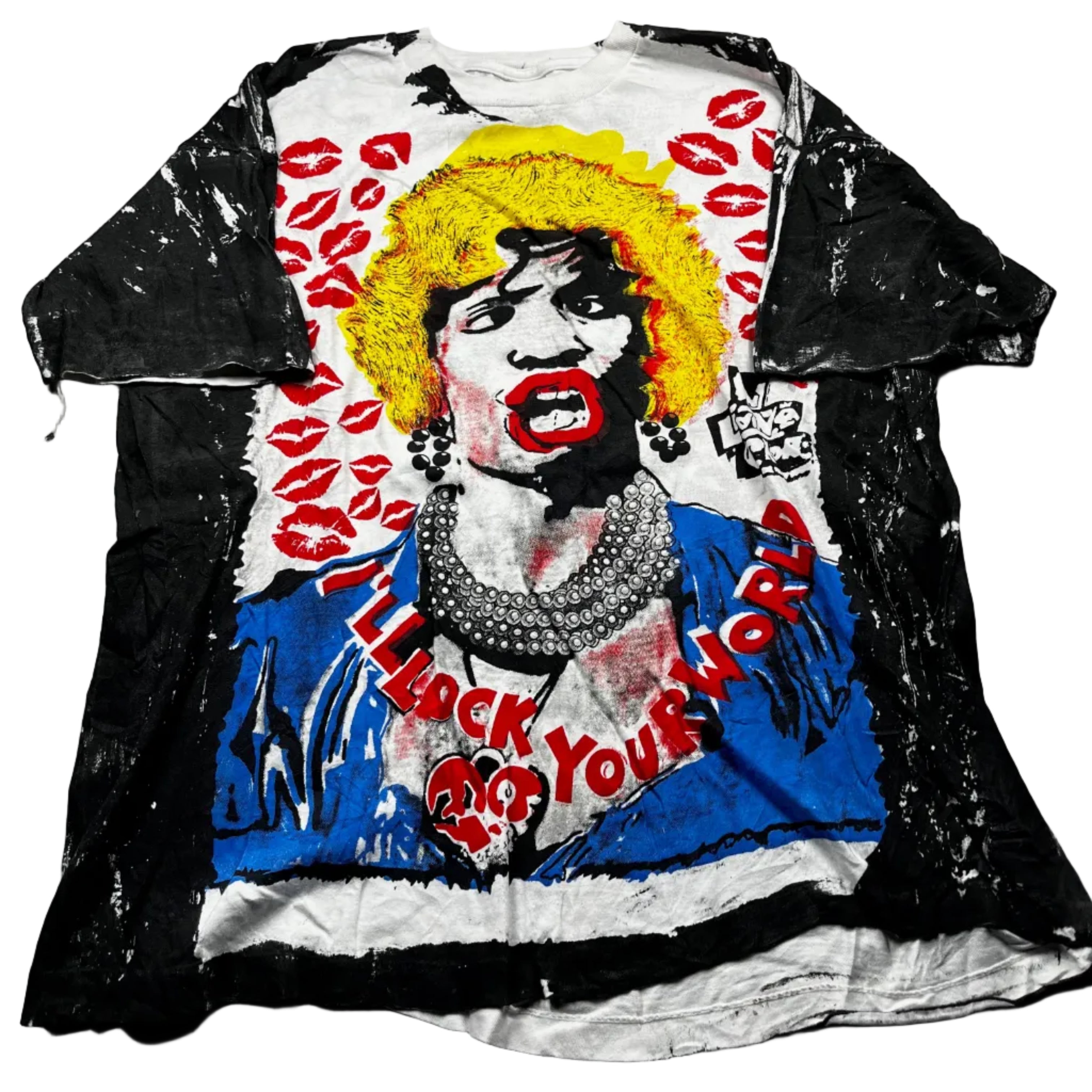 Vintage 1992 In Living Color Jamie Foxx Wanda Mosquitohead Promo T-Shirt