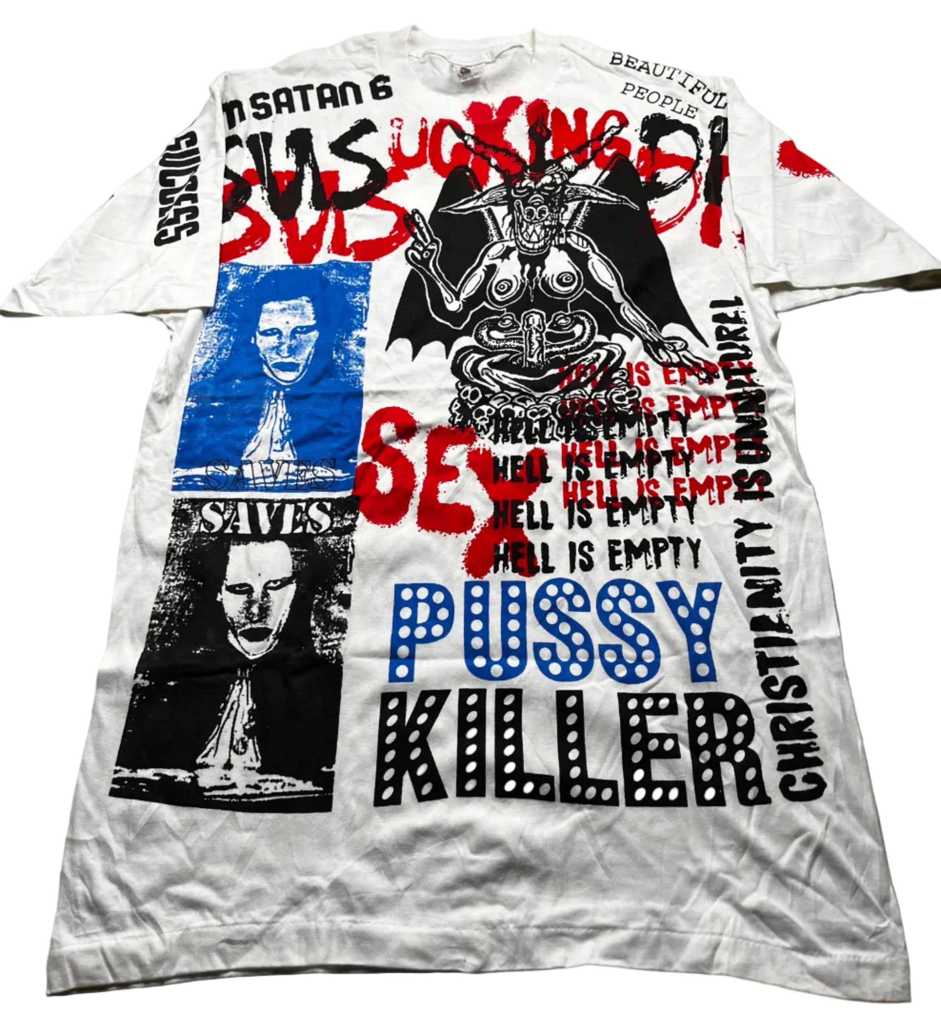 Vintage 90s Marilyn Manson Antichrist Superstar Shirt