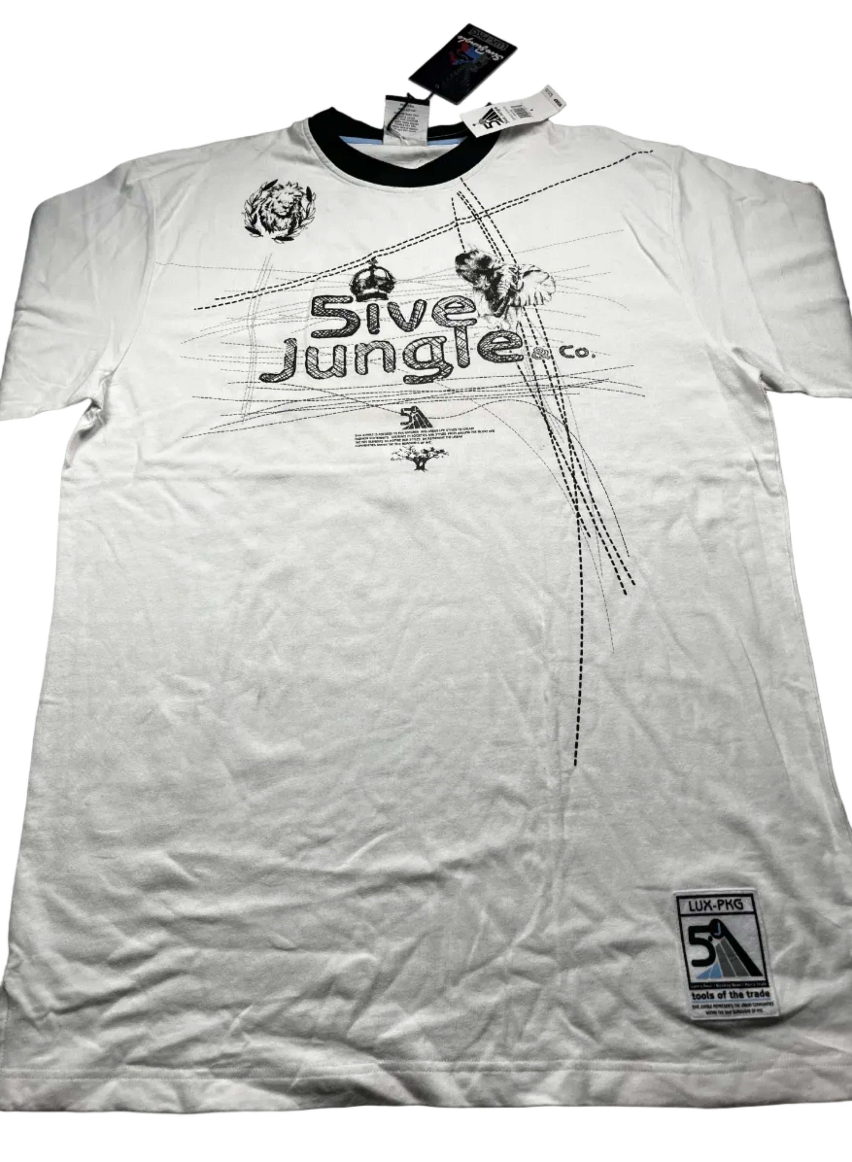 Vintage Y2K 5ive Jungle Co Shirt