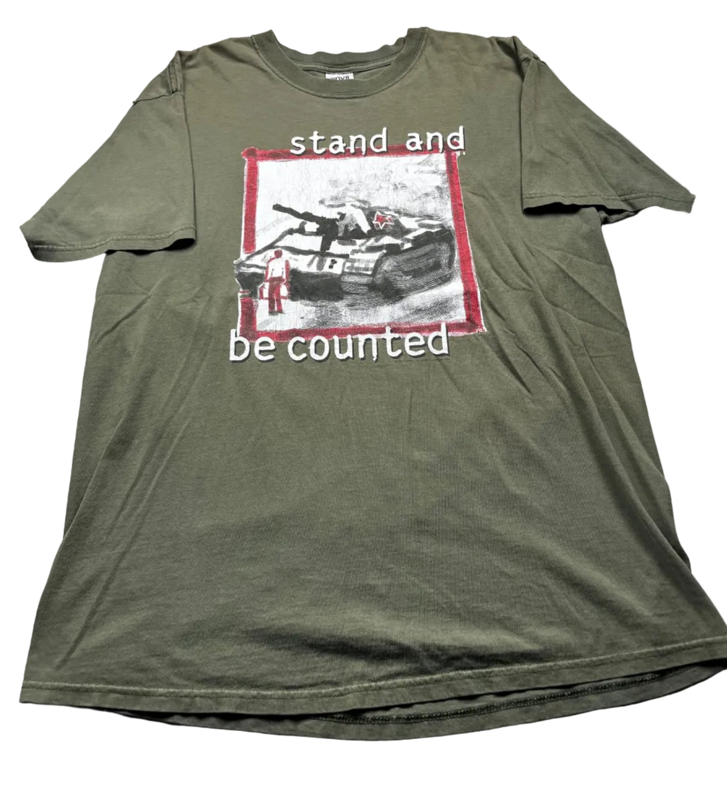 Vintage 2000 Crosby Stills Nash & Young Stand And Be Counted Tour T-Shirt