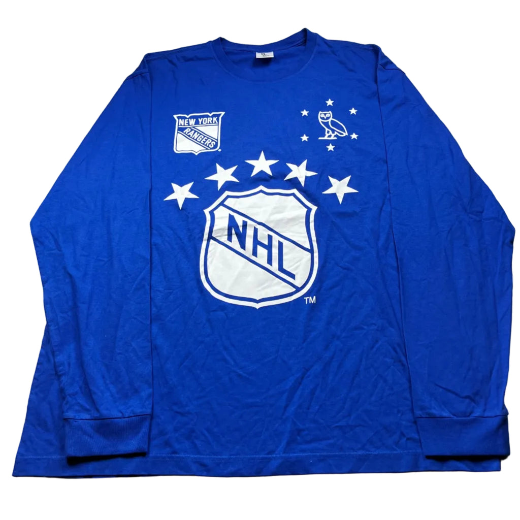 OVO x NHL New York Rangers Long Sleeve Shirt