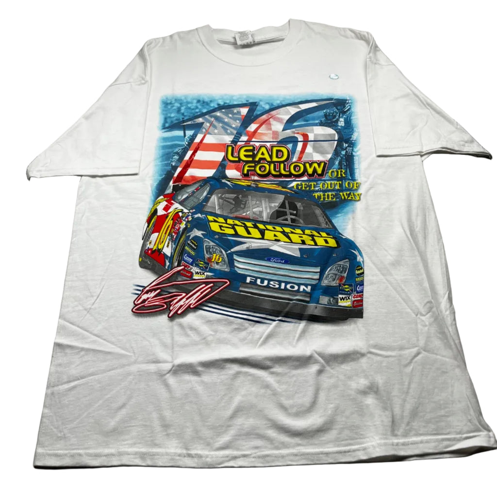 Vintage 2005 Greg Biffle National Guard Shirt