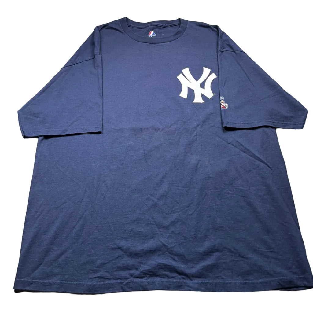 Vintage Y2K Derek Jeter New York Yankees World Series Shirt
