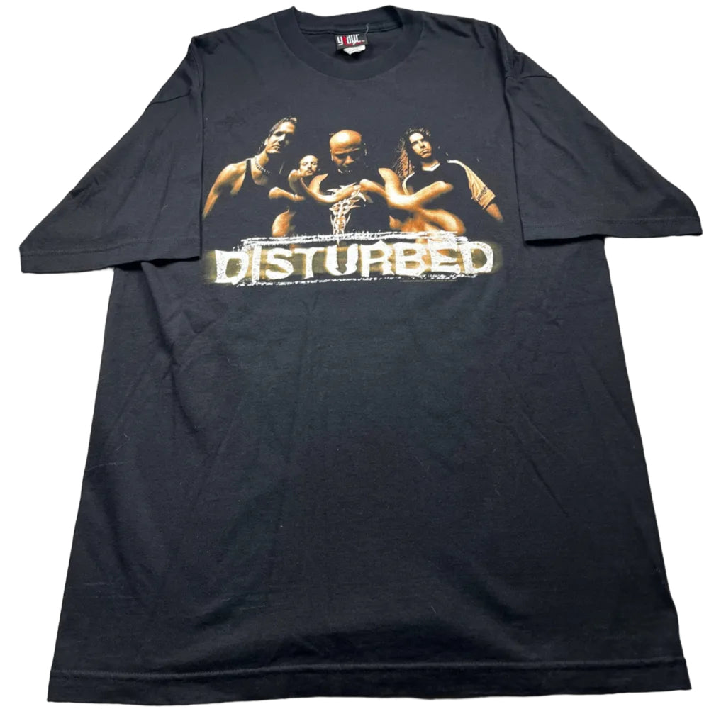 Vintage Disturbed The Sickness Era Band Graphic T-Shirt